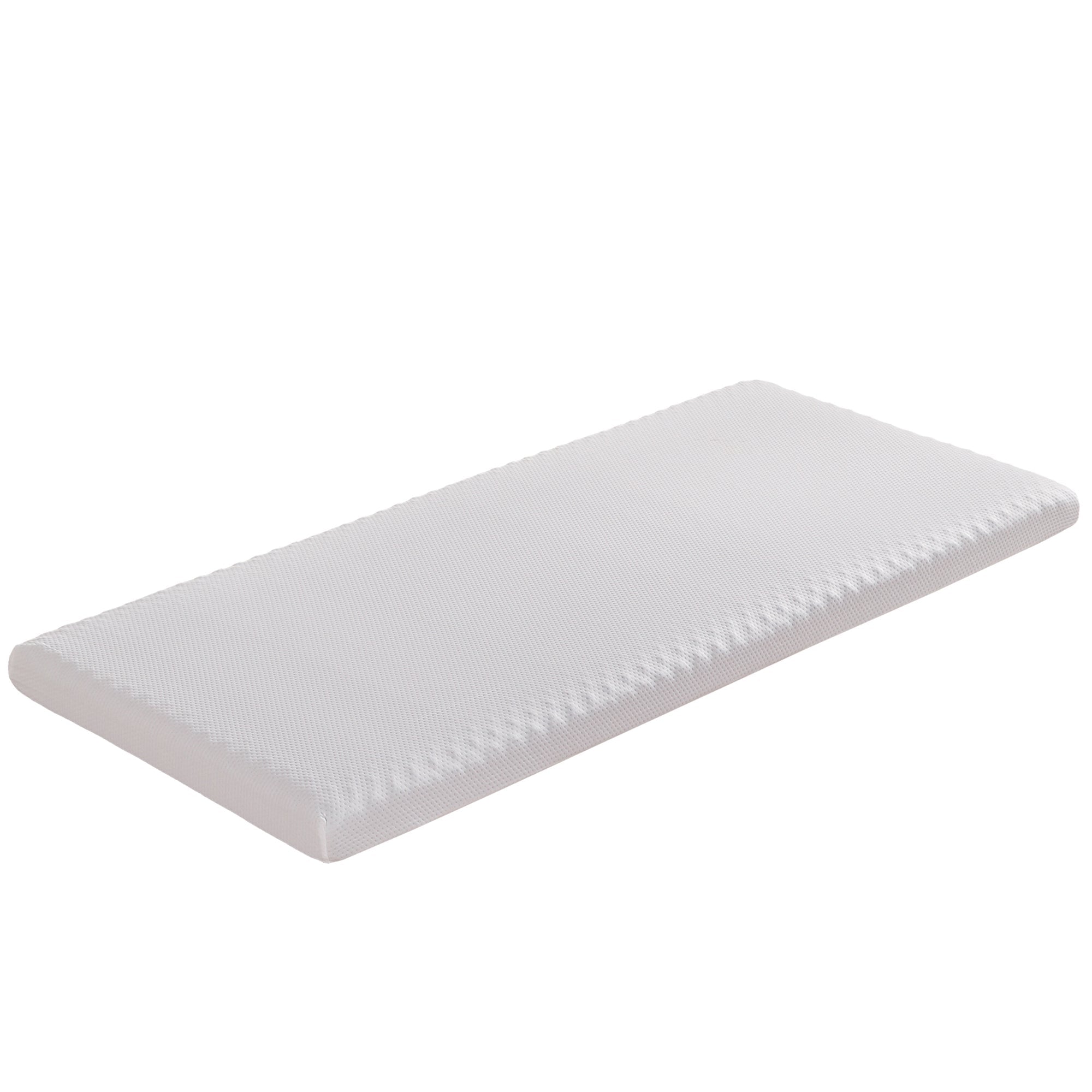 Mattress Honeycomb Bamboo Charcoal Sponge H3 90x200cm, White/Grey Fabric