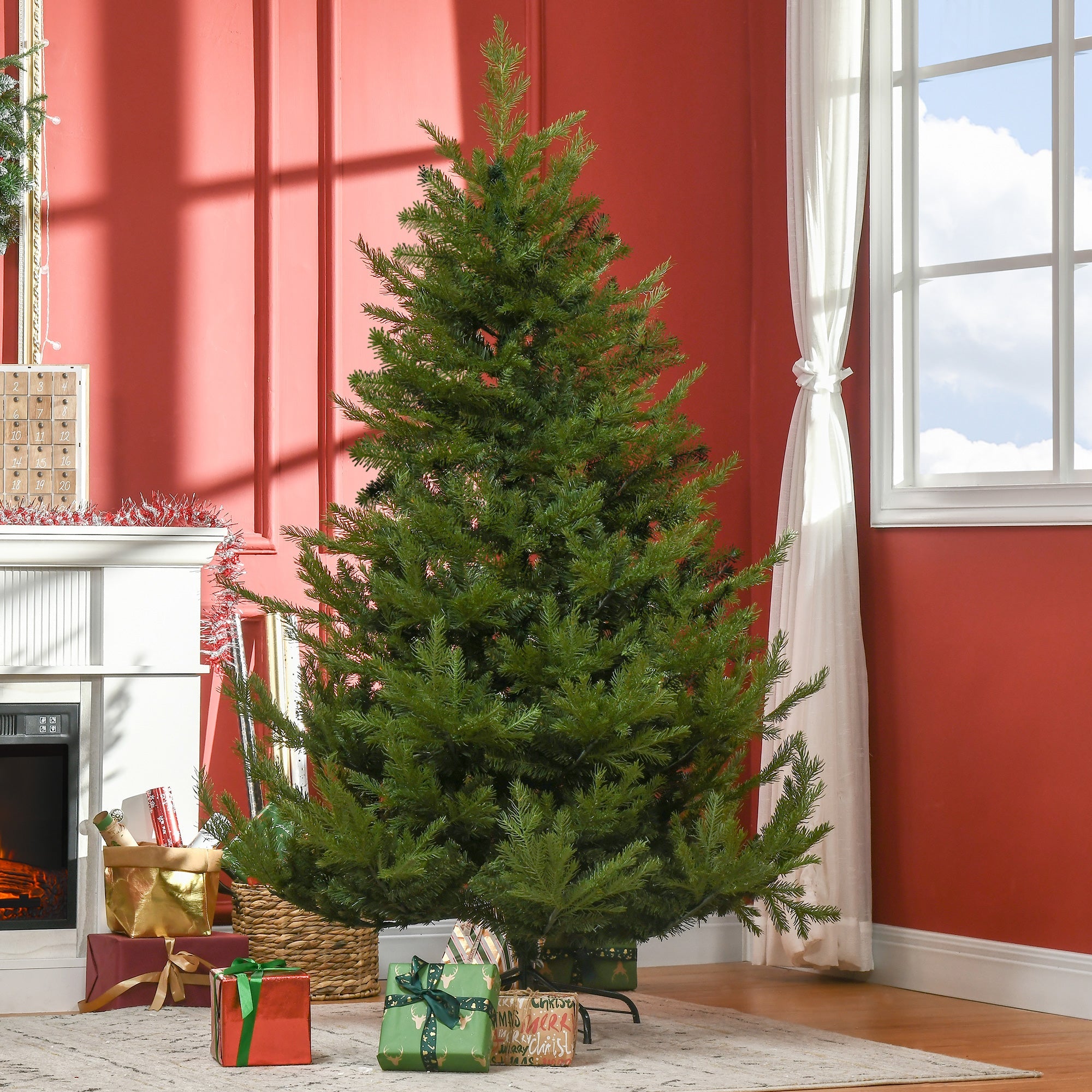 Christmas Tree, Artificial, 180 cm, 1942 Tips, Green