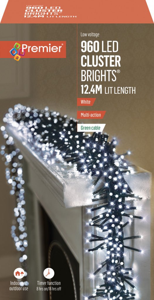 960 LED Cluster Brights 12.4m - Rathwood Store