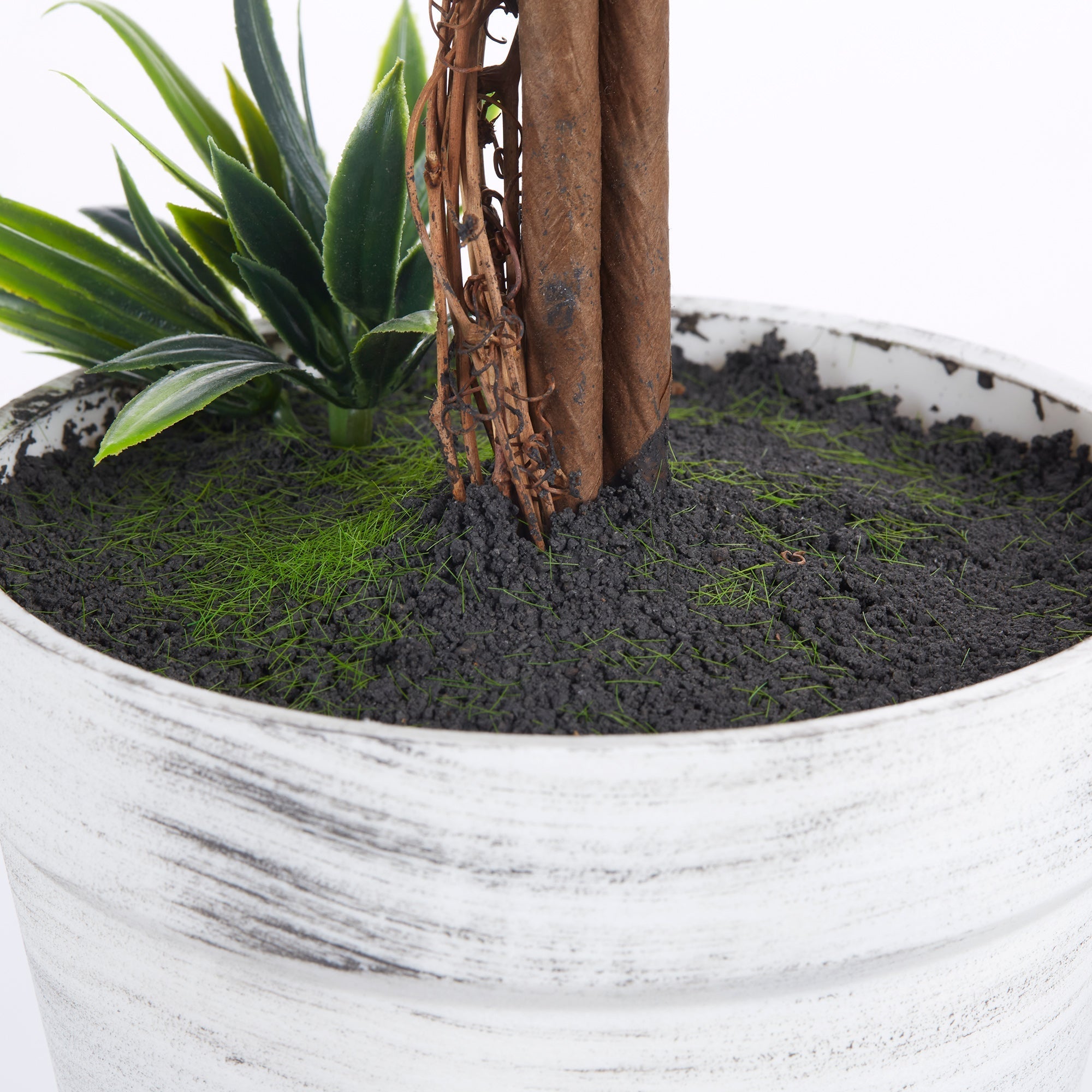 Artificial Lavender Plant, 60cm Potted Houseplant Set of 2, Indoor/Outdoor Use