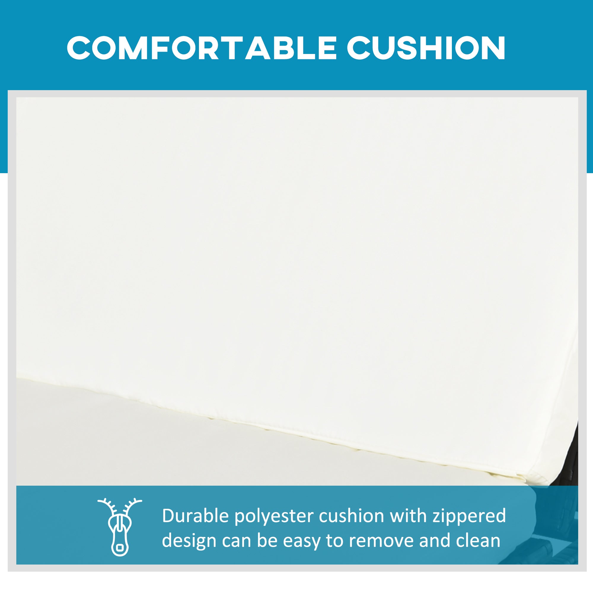 PE Rattan Sun Lounger, Five-level Adjustable Recliner with Padded Cushion, Mixed Brown