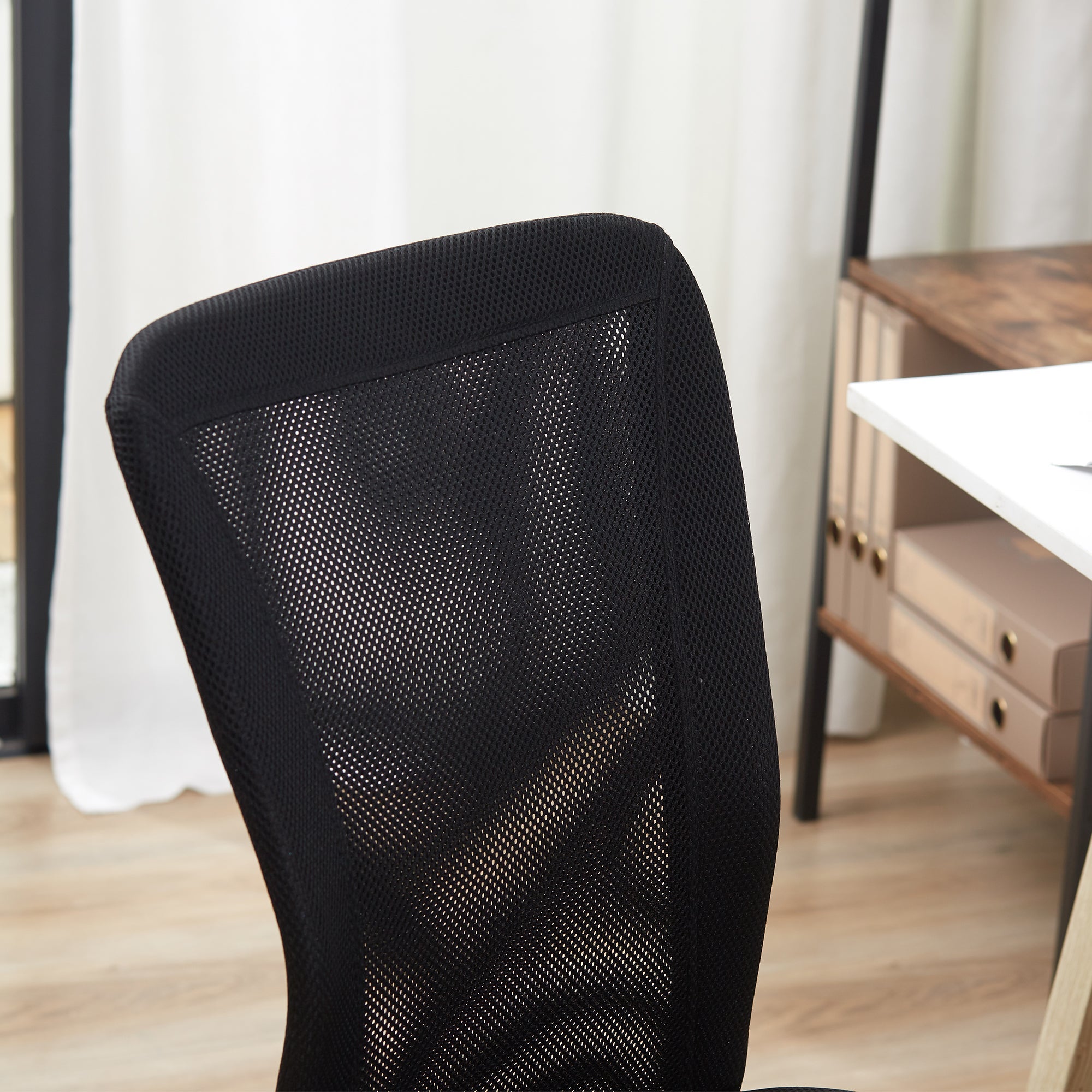 Vinsetto Office Chair, Ergonomic & Height-Adjustable, Black