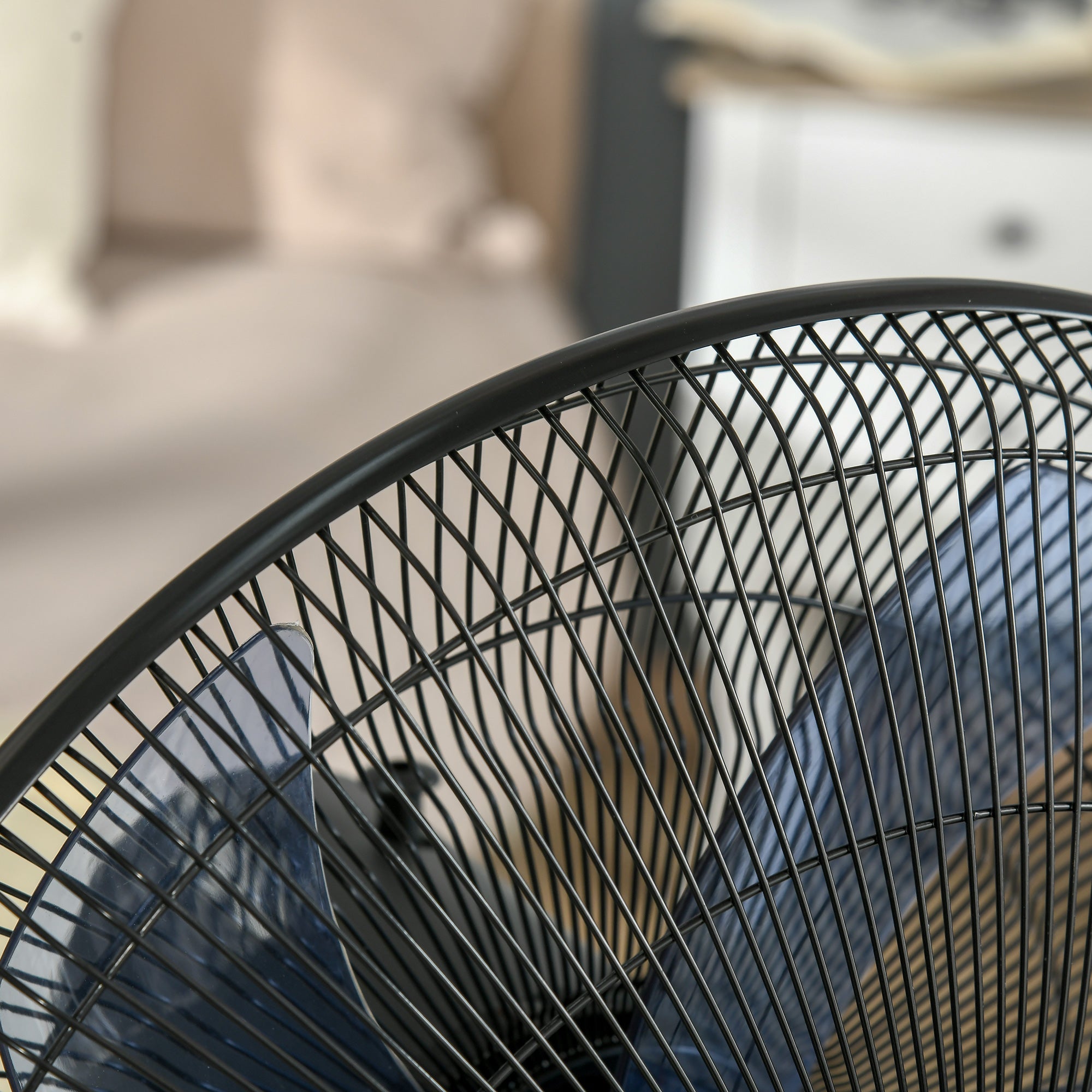 Pedestal Fan 2.8L Water Atomizer Mist Function 120cm Height, Metal