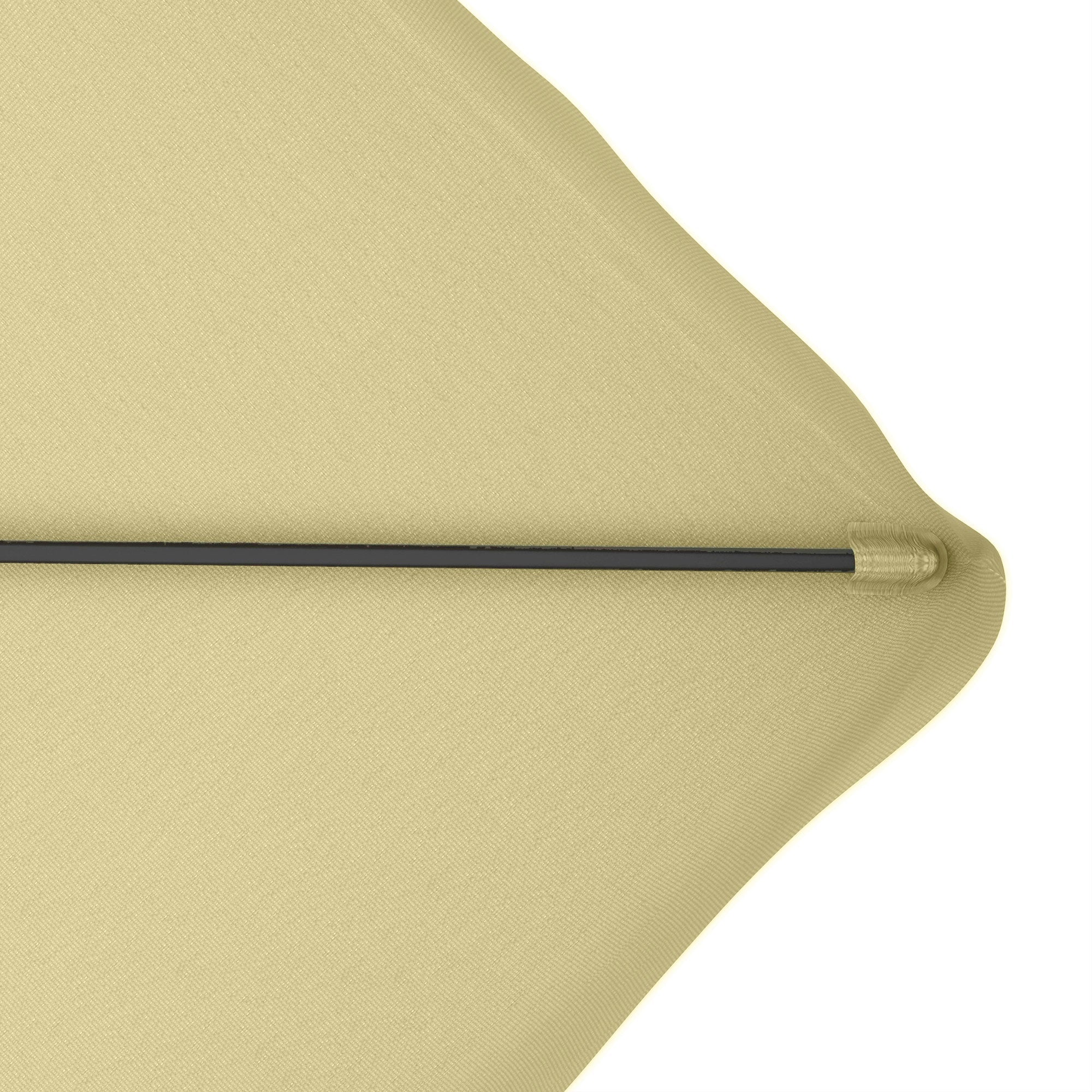 Parasol 243x243cm UV Protection Cantilever Double Canopy Metal