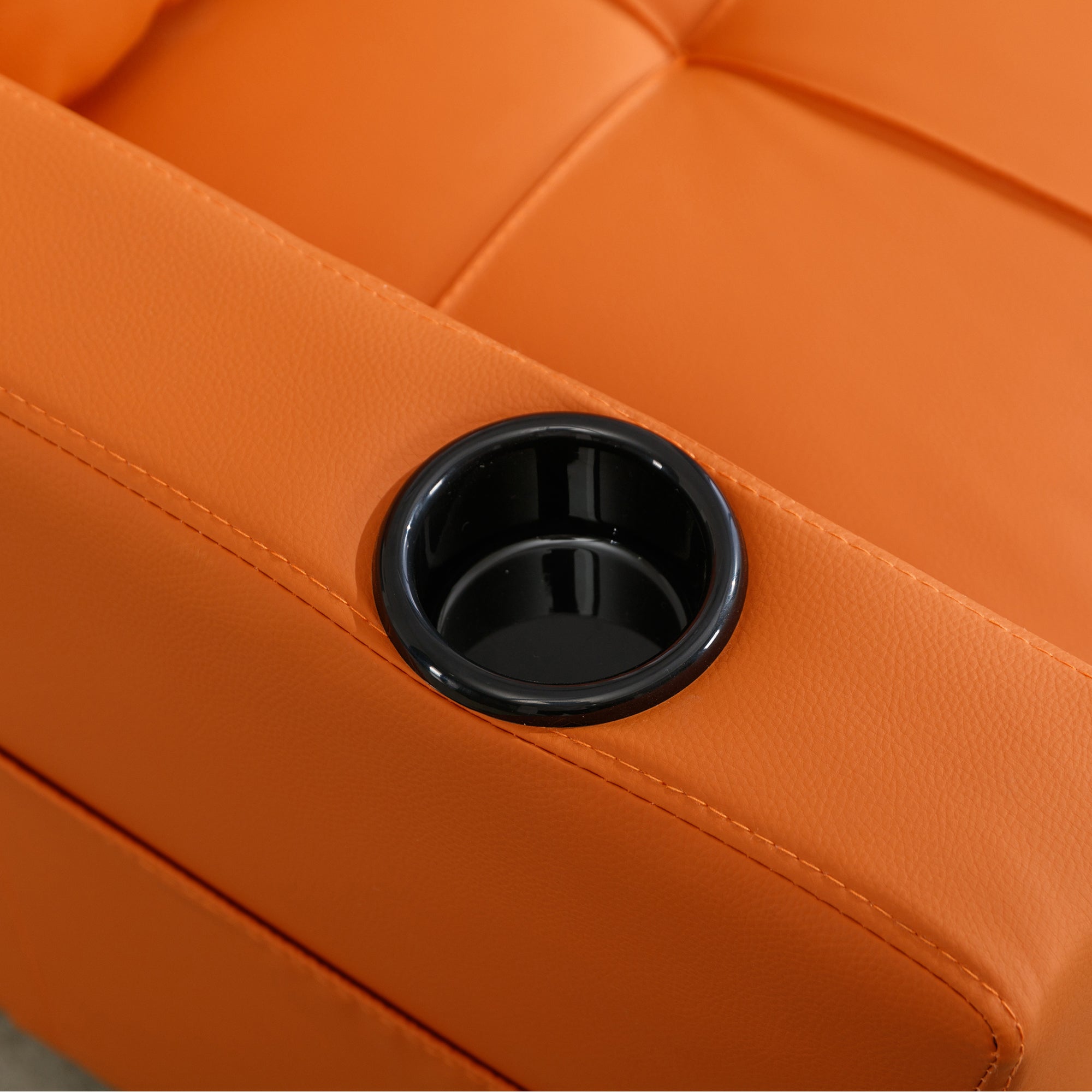 3-in-1 Sleeper Sofa, Single Extendable Lounger Armchair with Cup Holders and USB Port