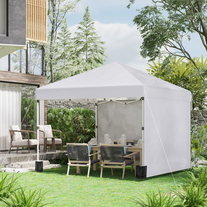 Sandbag for Garden Pavilion Stable Protection Steel White
