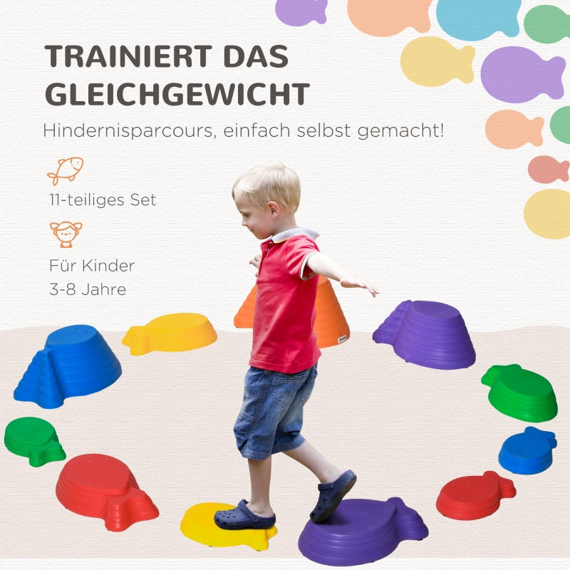 River Stones Balance, Stepping, Non-Slip, 100 kg