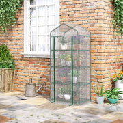 Foil Greenhouse, 4 Shelves, Tomato House, White