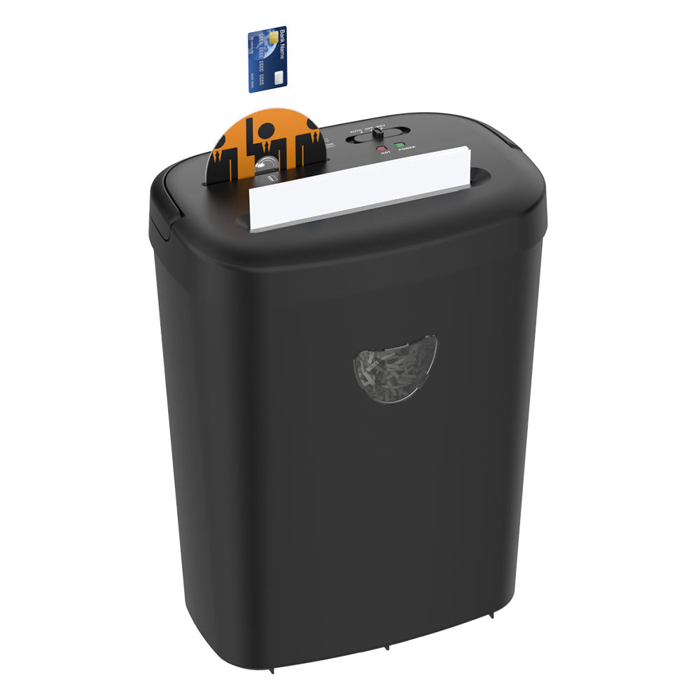 Paper Shredder, 12-Sheet Cross Cut 6.4 Gallon Ultra Quiet, Heavy Duty