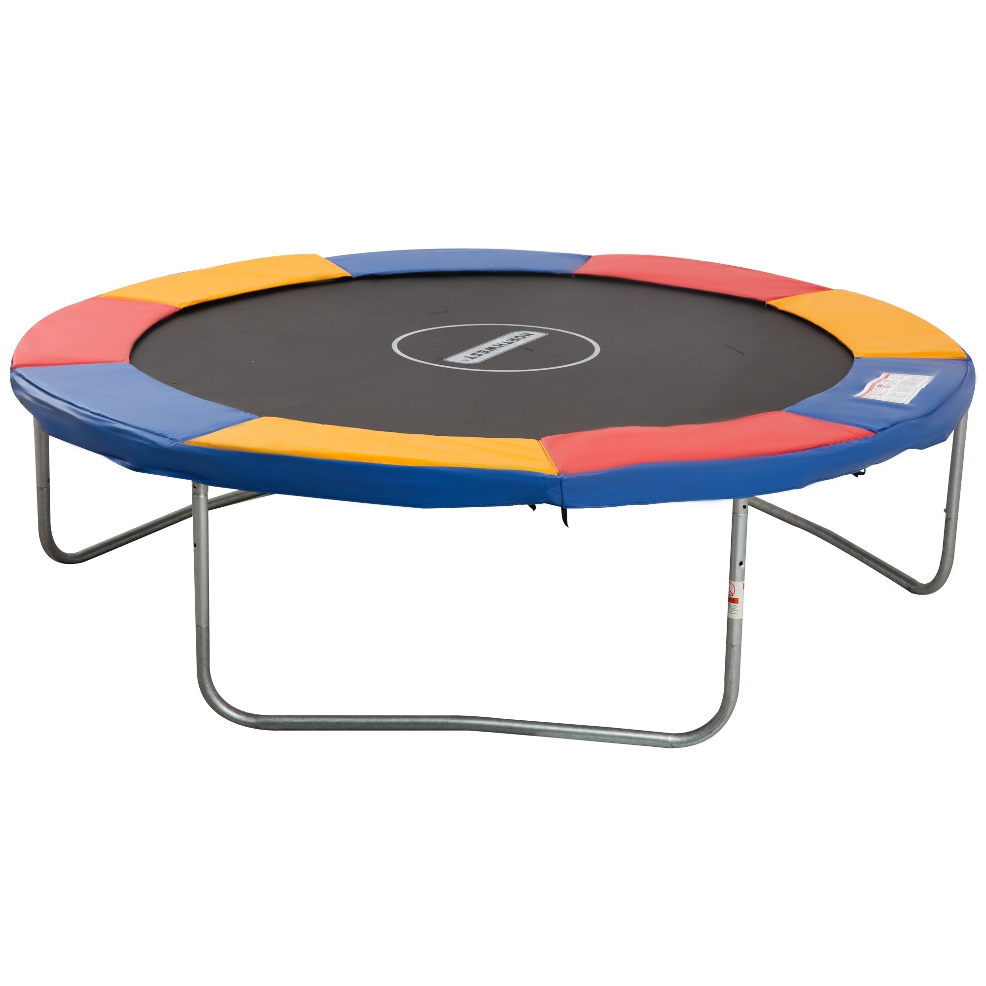 Trampoline Accessory Set 305cm-457cm, Edge Cover, Safety Net, Weather Cover, Ladder, Colorful