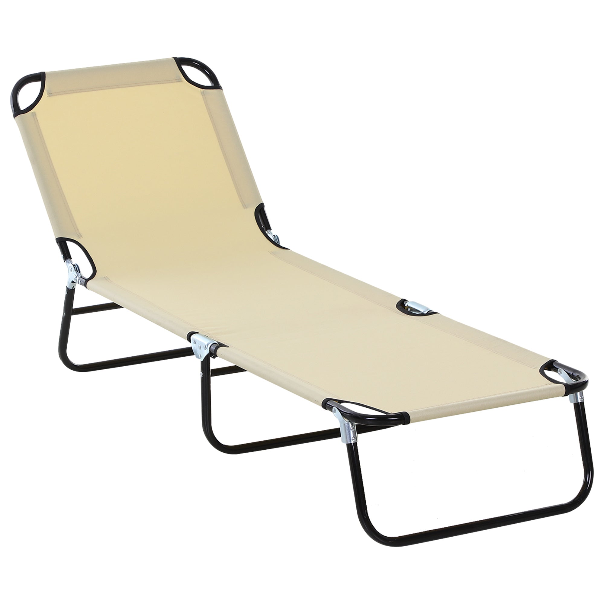 Sun Lounger Adjustable Backrest 188x56x28cm Steel Blue