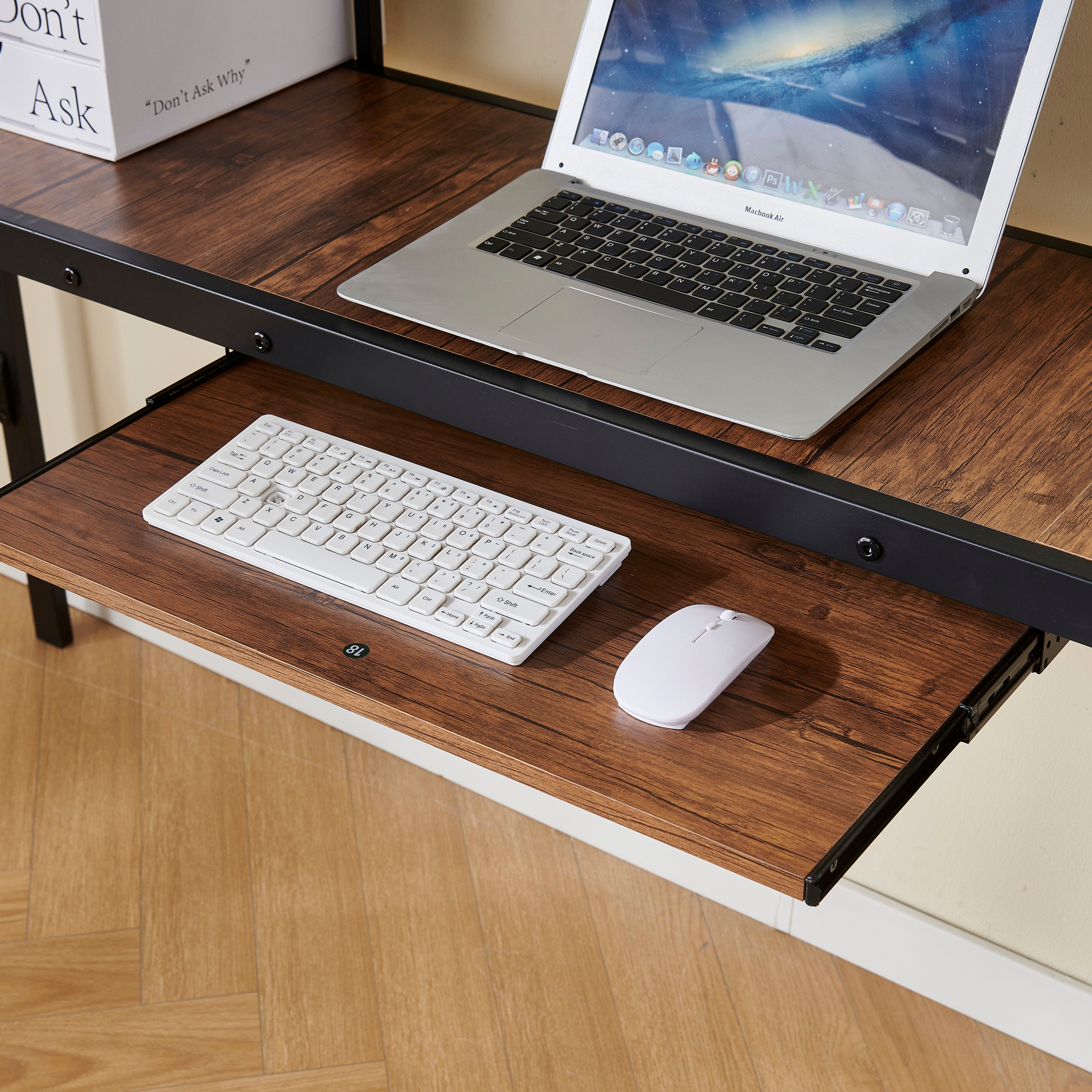 Metal Bed 190x90cm Multifunctional Space-Saving