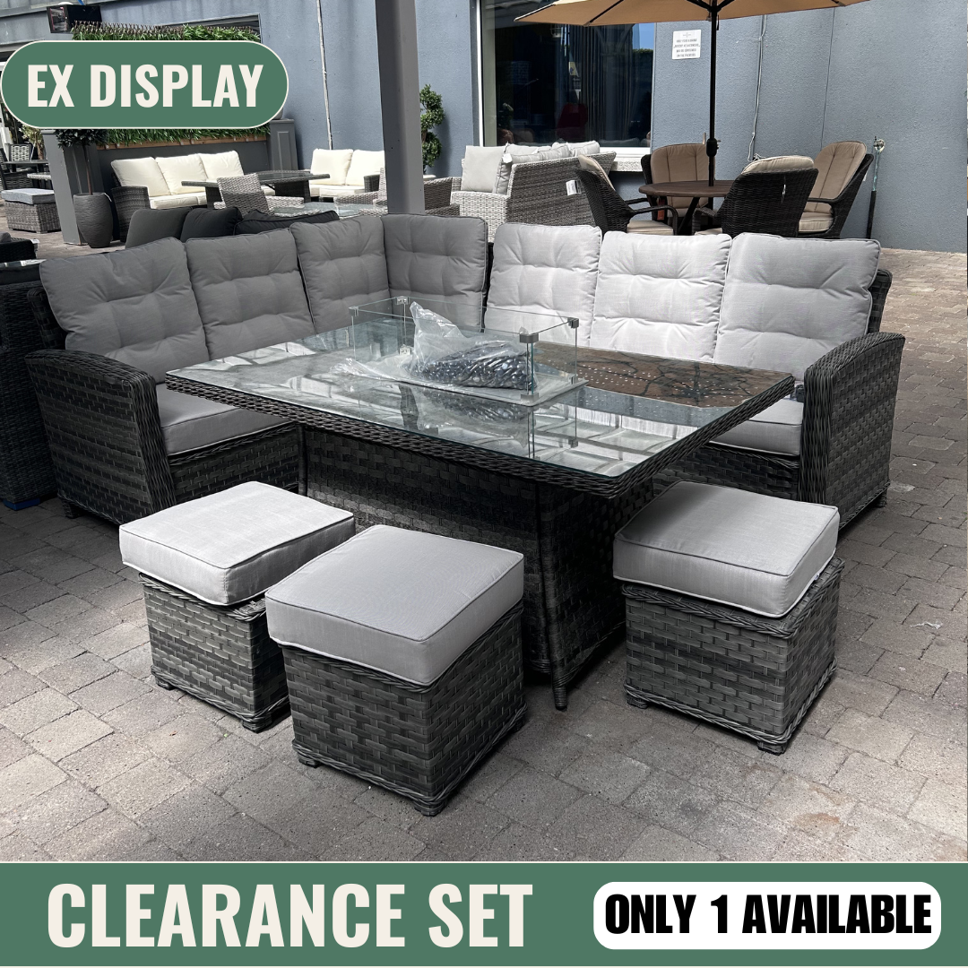Ravenna Corner With Fire Pit - Clearance