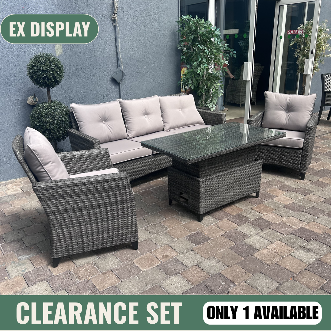 Sassari 5 Seater Sofa Set - Clearance