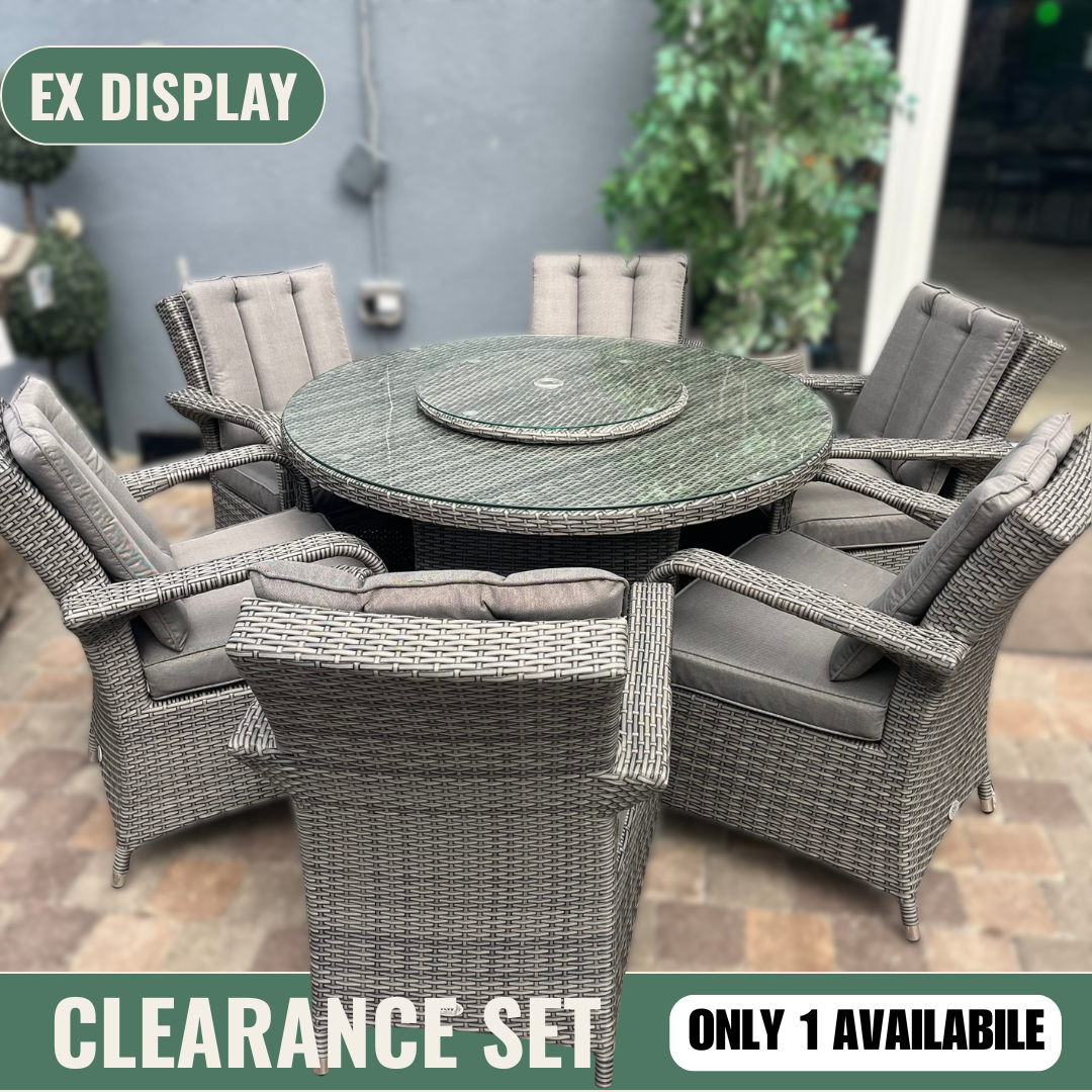 Gardinia 6 Seater Set - Clearance