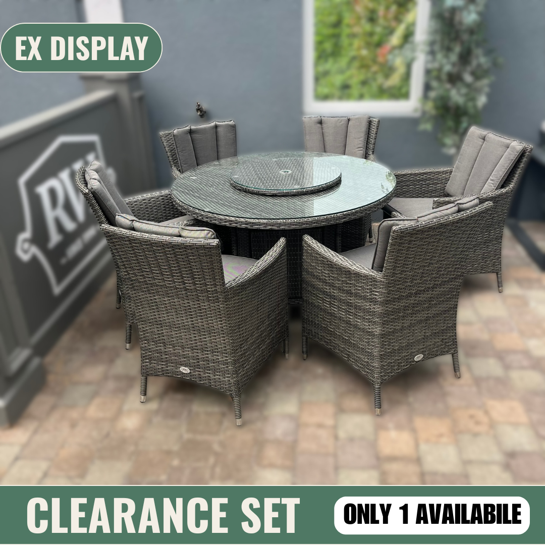 Gardinia 6 Seater Set - Clearance