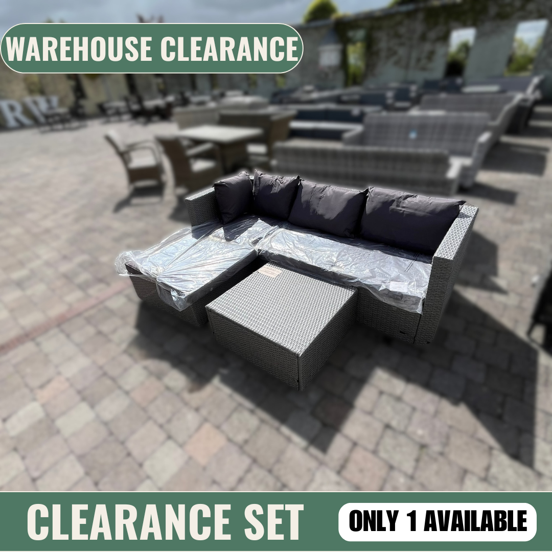 Sofa Set - Grey - Clearance