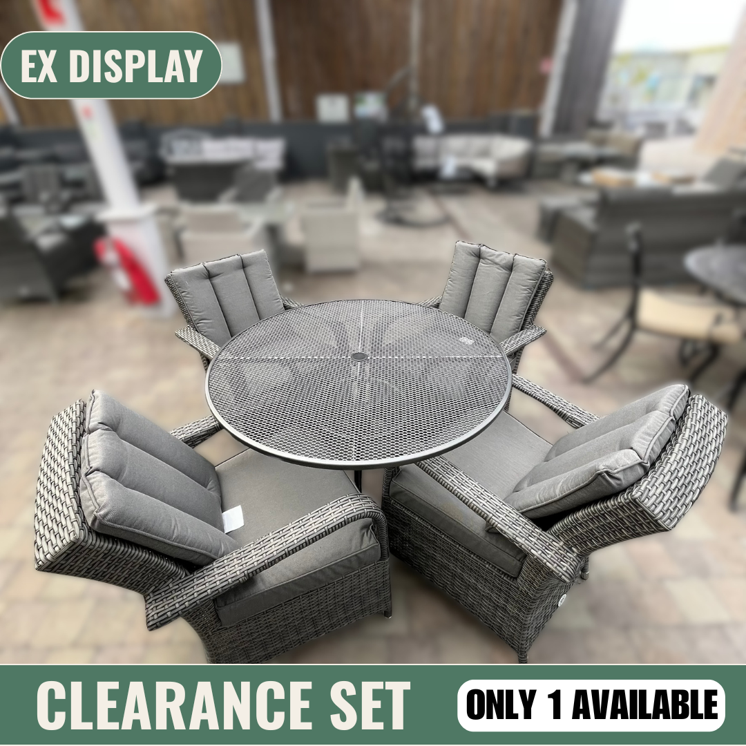 Portofino/Gardenia 4-Seater Set  - Clearance