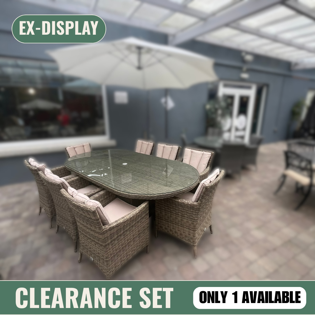 Dumont 8 Seater Set (Oval) - Clearance