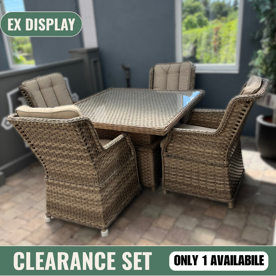 Hampton/Willow 4 Seater Set - Clearance