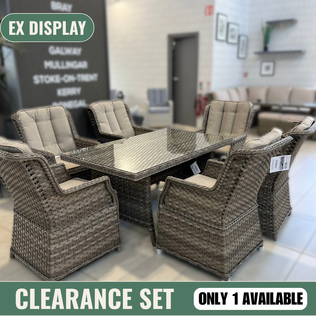 Hampton 6 Seater (Rectangular) - Clearance
