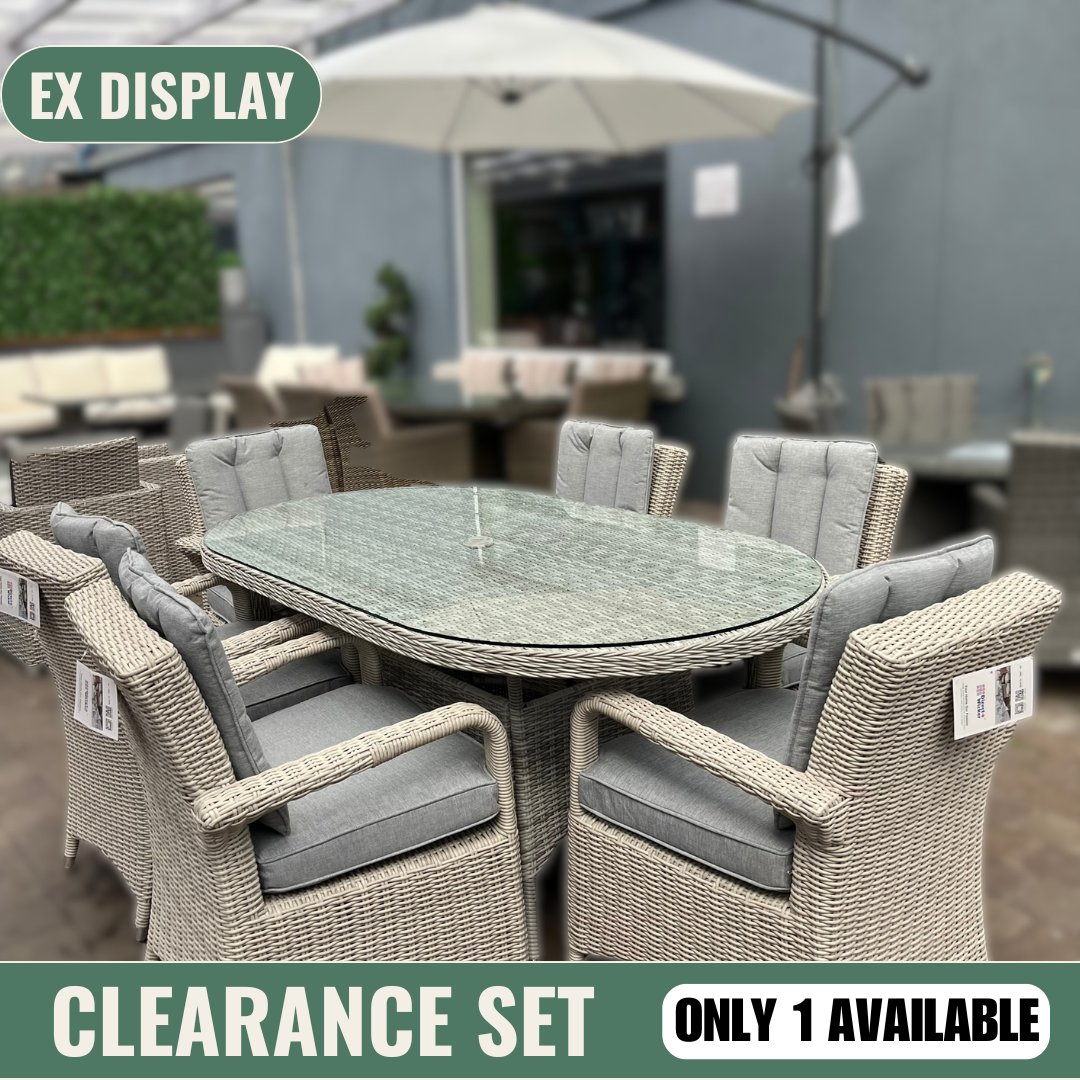 Sorrento 6 Seater Set (Oval) - Clearance