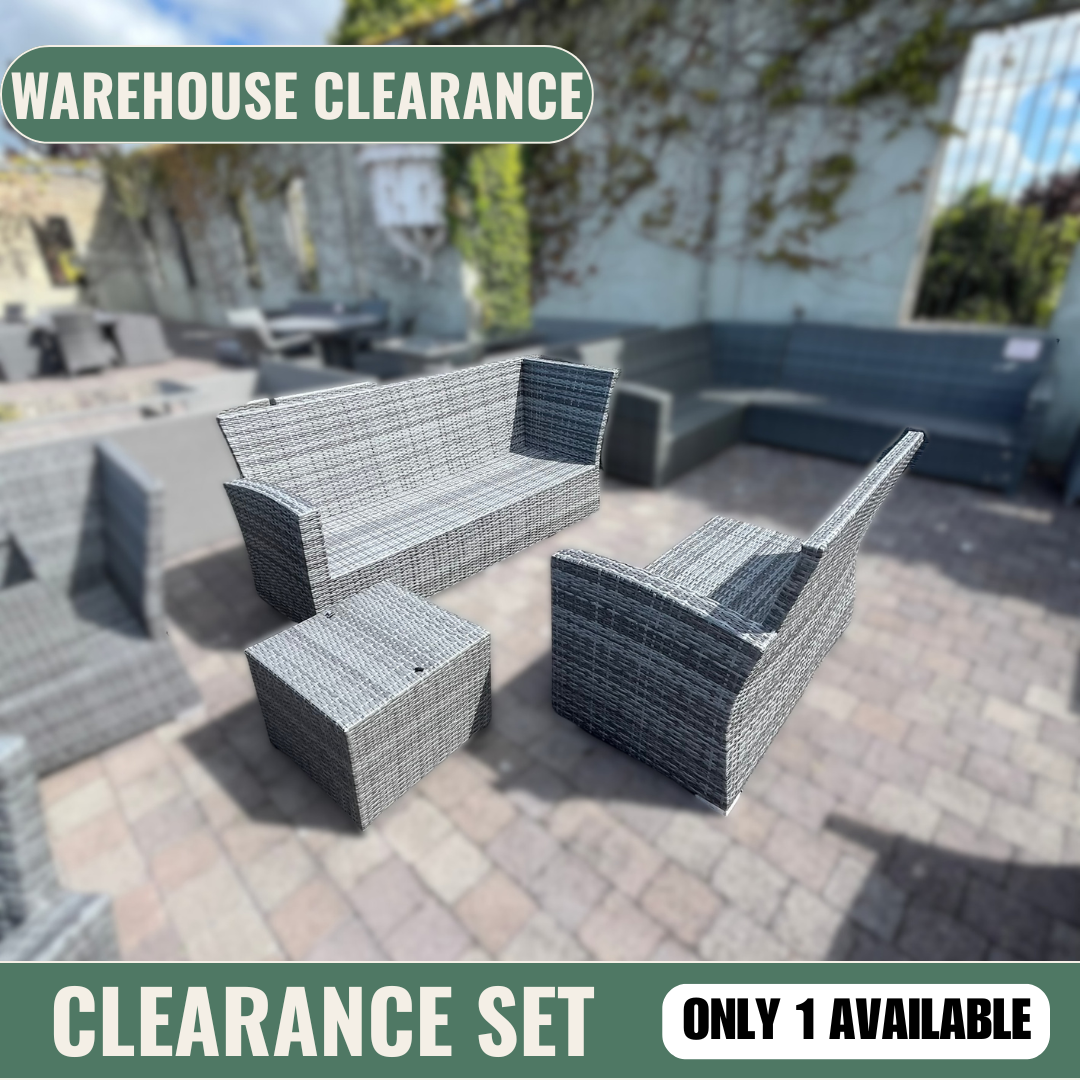 Oxford Corner Sofa & Footstool- Clearance