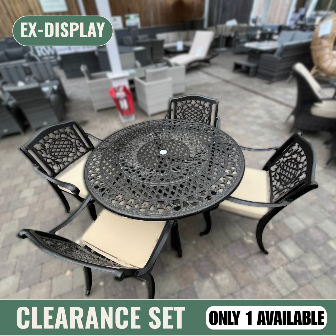 Lyon 4 Seater Set - Bronze