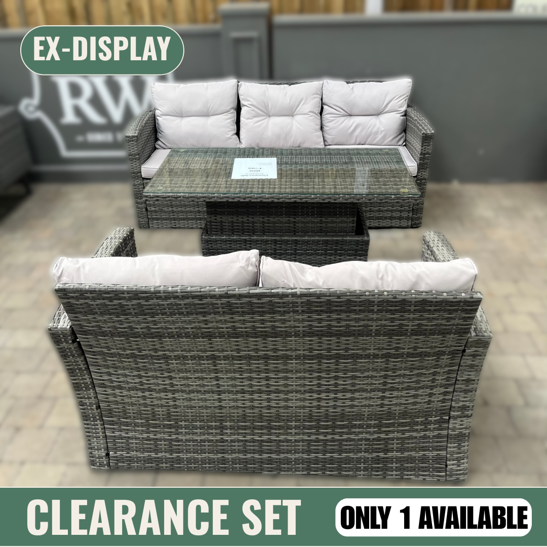 Sassari Sofa Set - Clearance