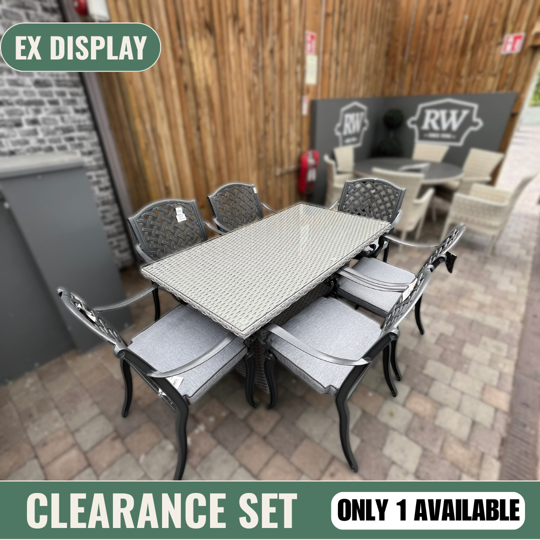 Toulouse / Saville 6 Seater Set - Clearance