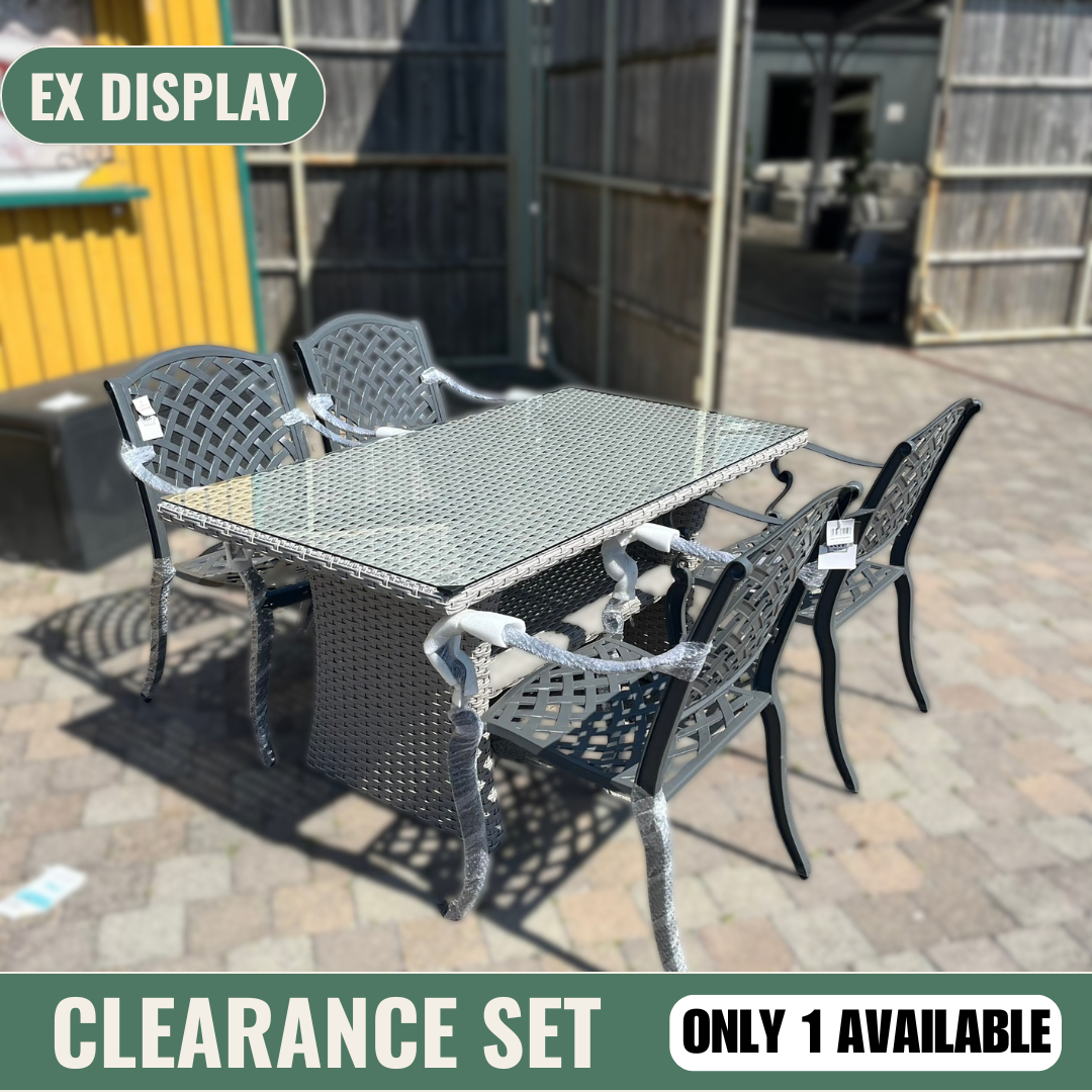 Saville/Lyon 4 Seater Set - Clearance