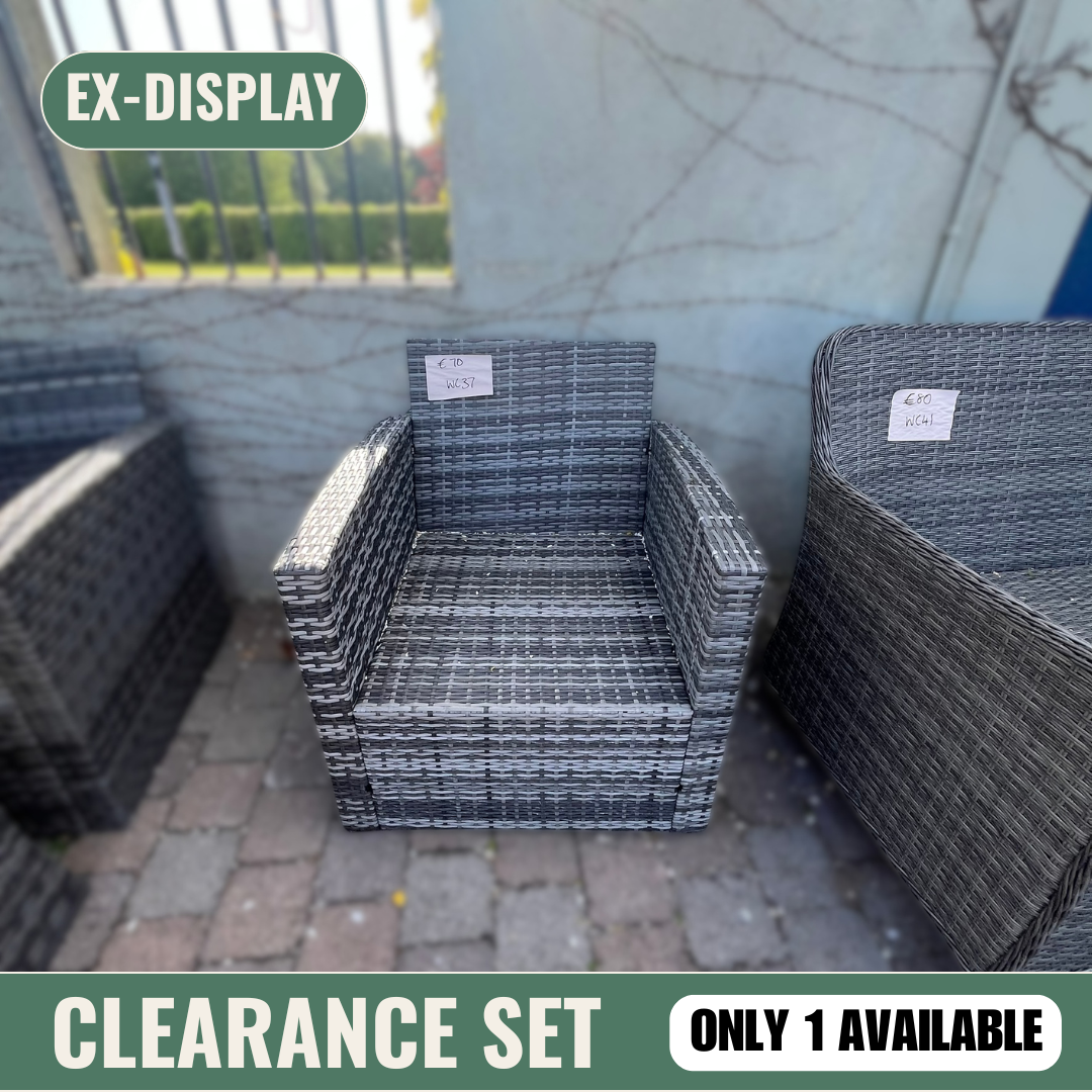 Grey 1 Seater - Clearance