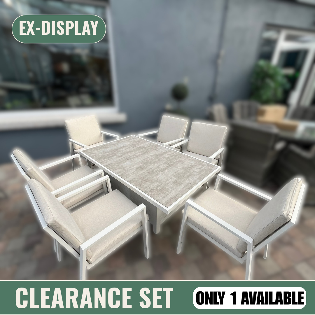 Parma 6-Seater Dining Set  - Clearance
