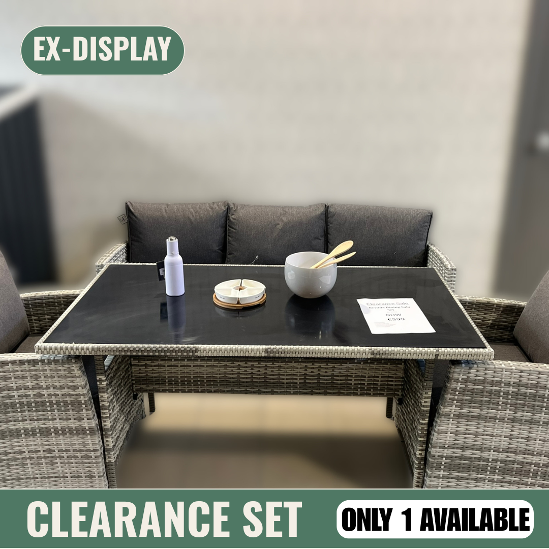 Nevada Dining Sofa Set - Clearance