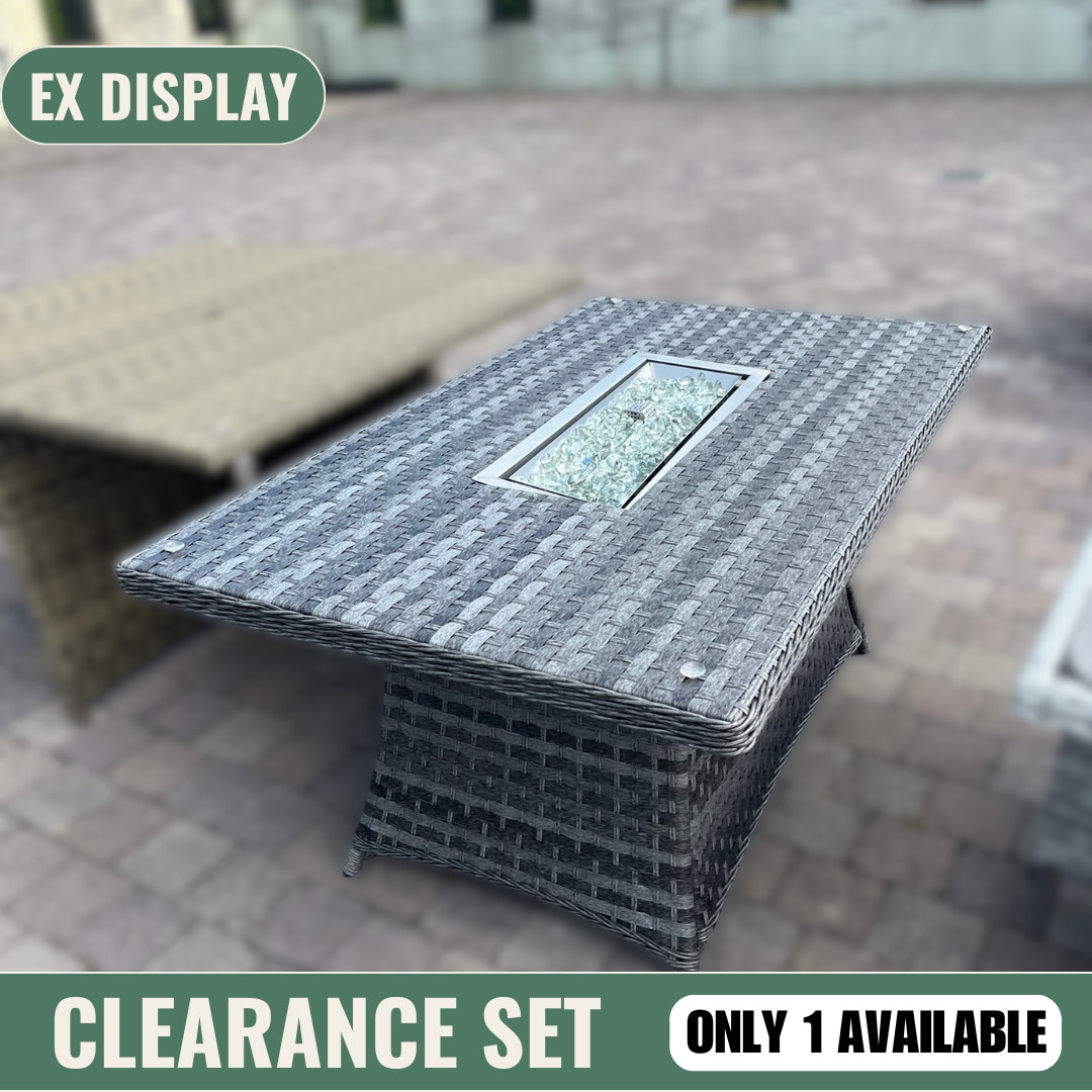 Boston Firepit Table (No Glass) - Clearance