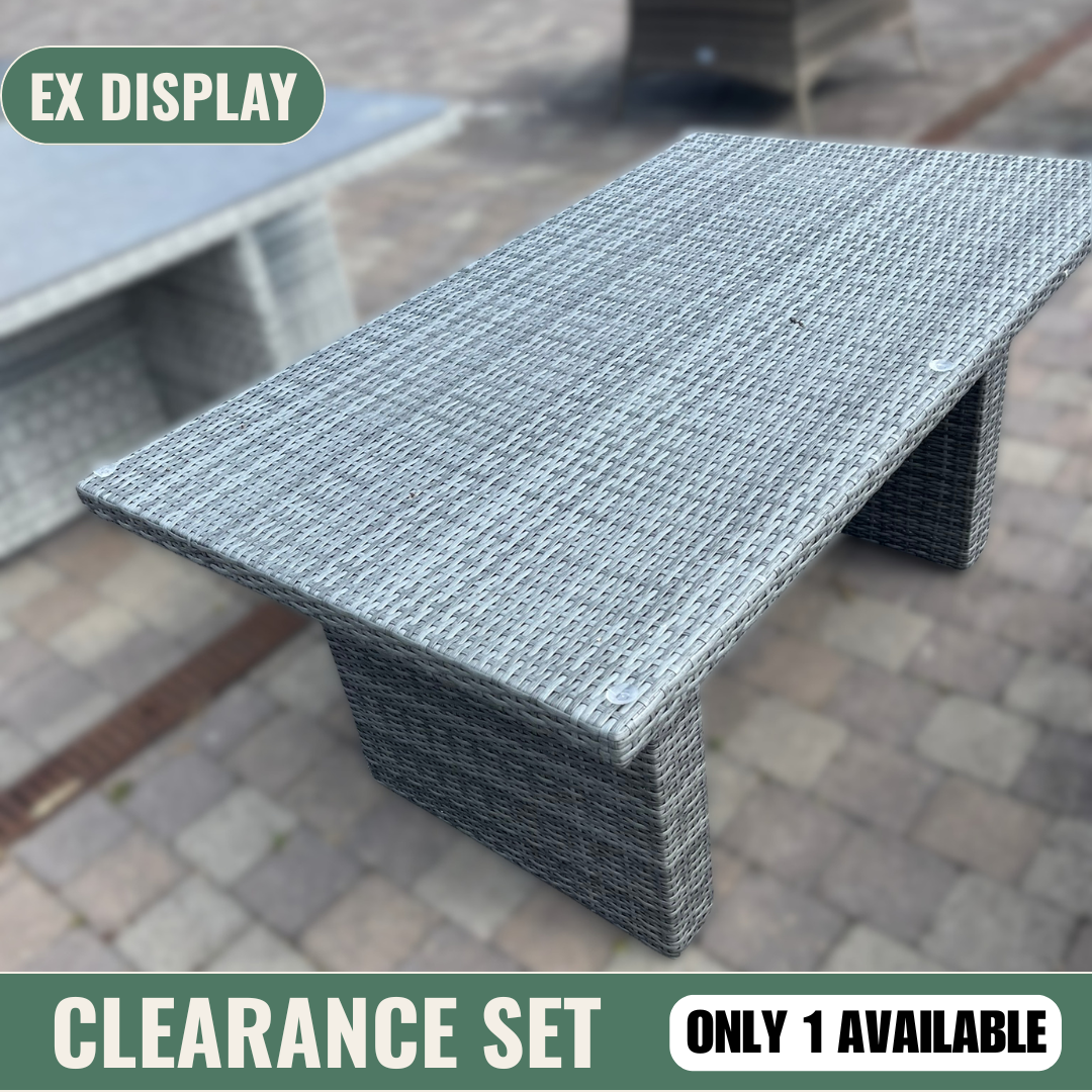 Oxford Rectangular Table (No Glass) - Clearance