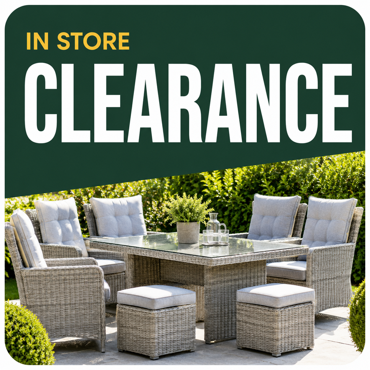 Garden Furniture Clearance