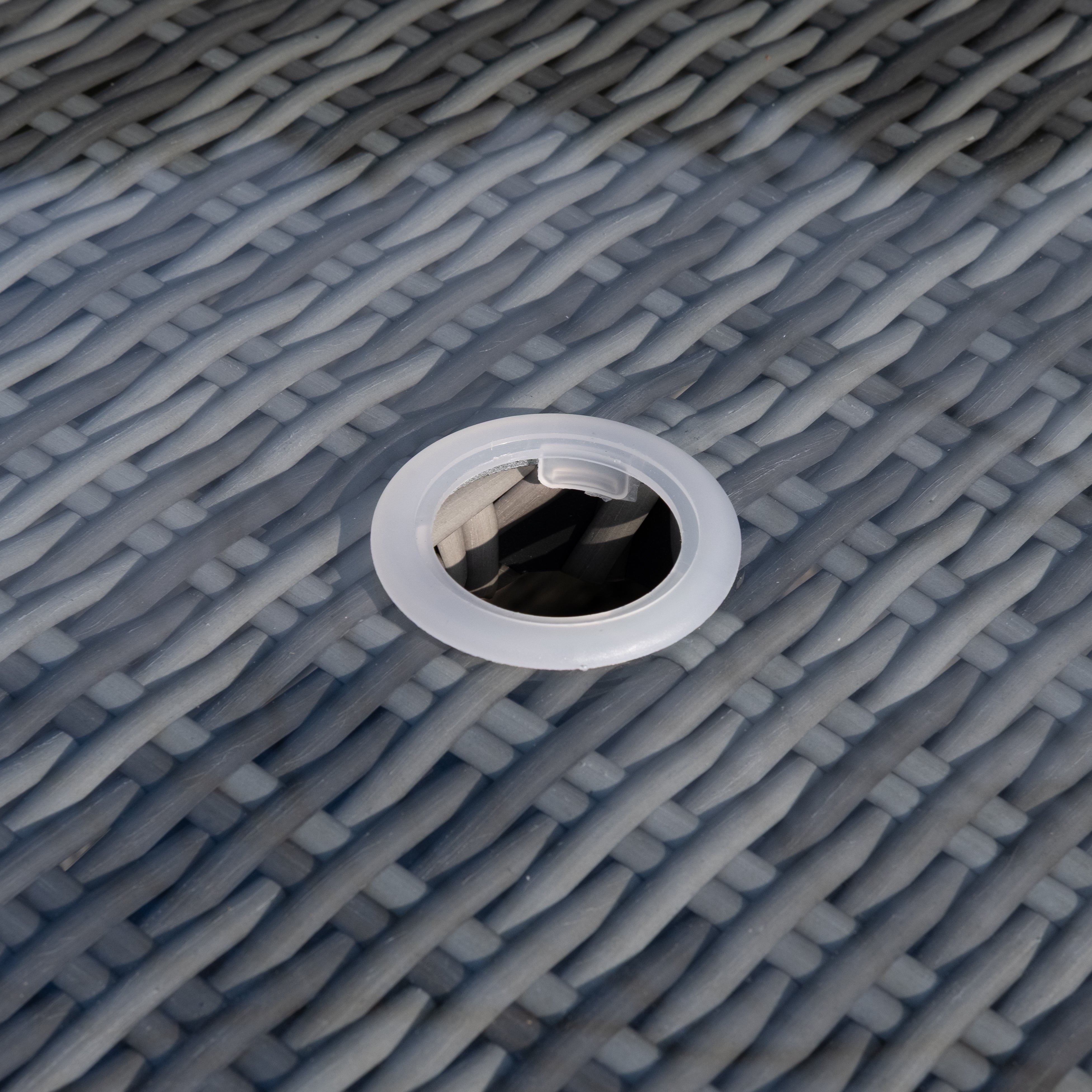 Ravenna - 6 Seat Rectangular Set (Grey)