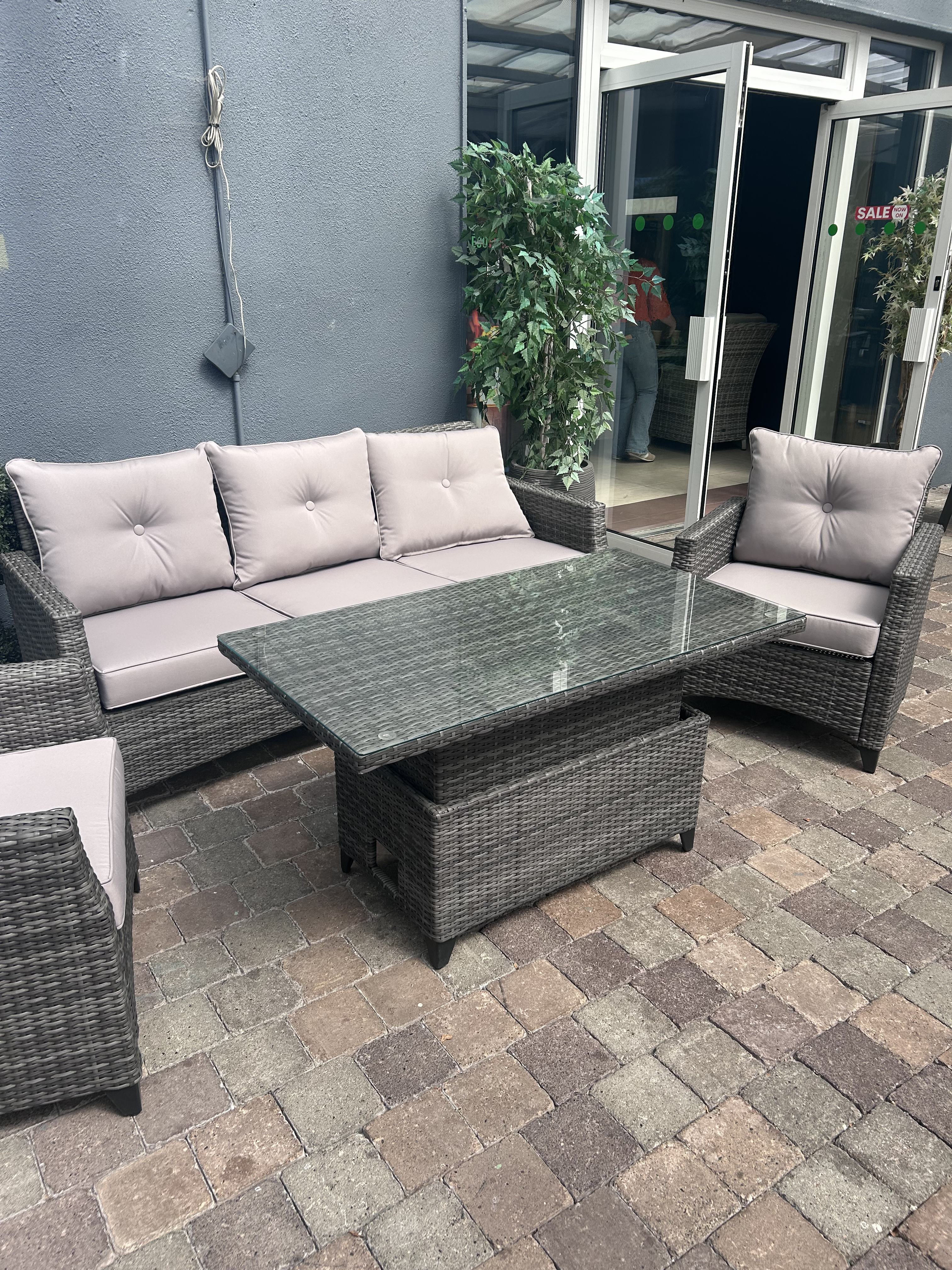 Sassari 5 Seater Sofa Set - Clearance