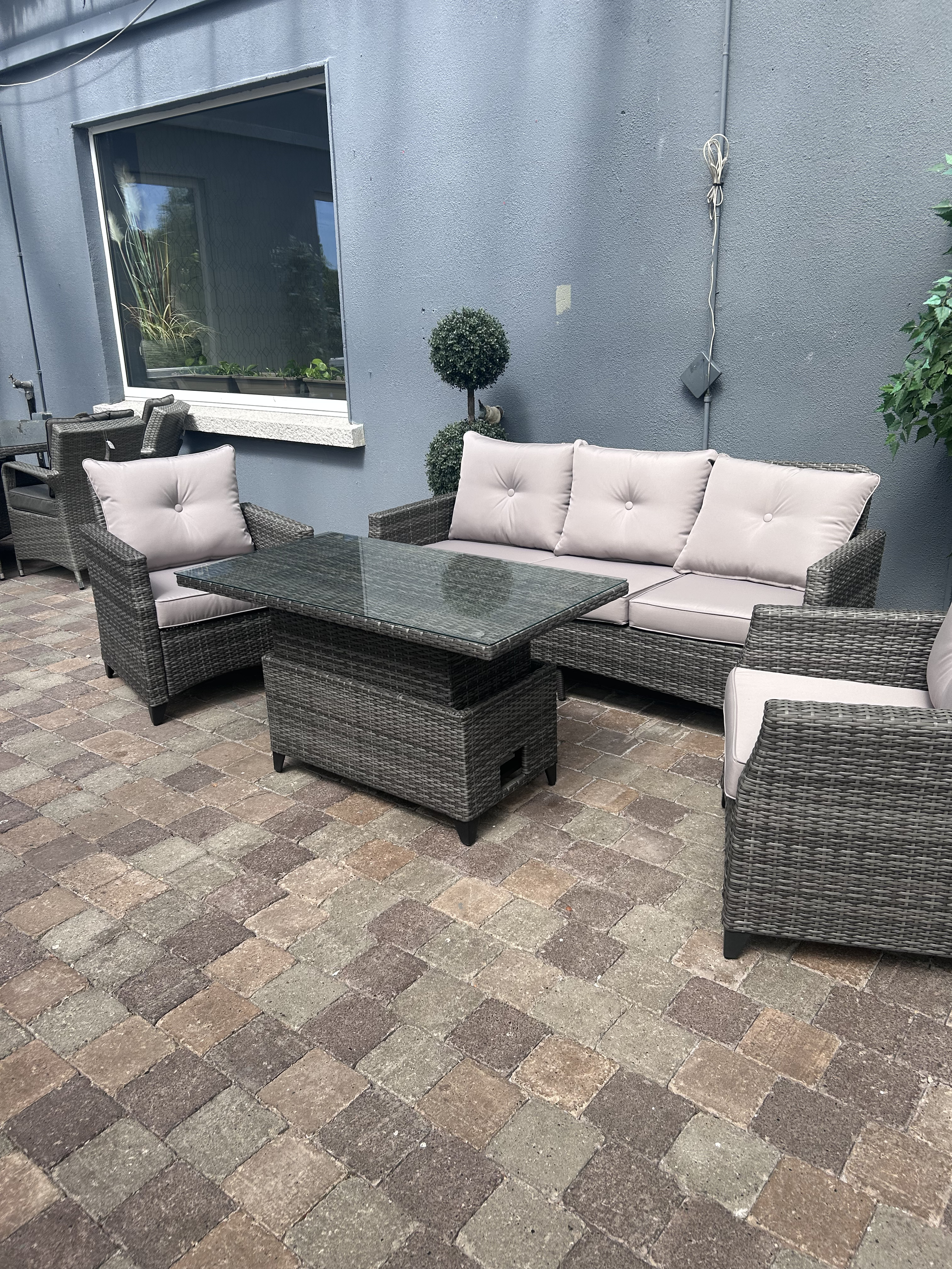 Sassari 5 Seater Sofa Set - Clearance