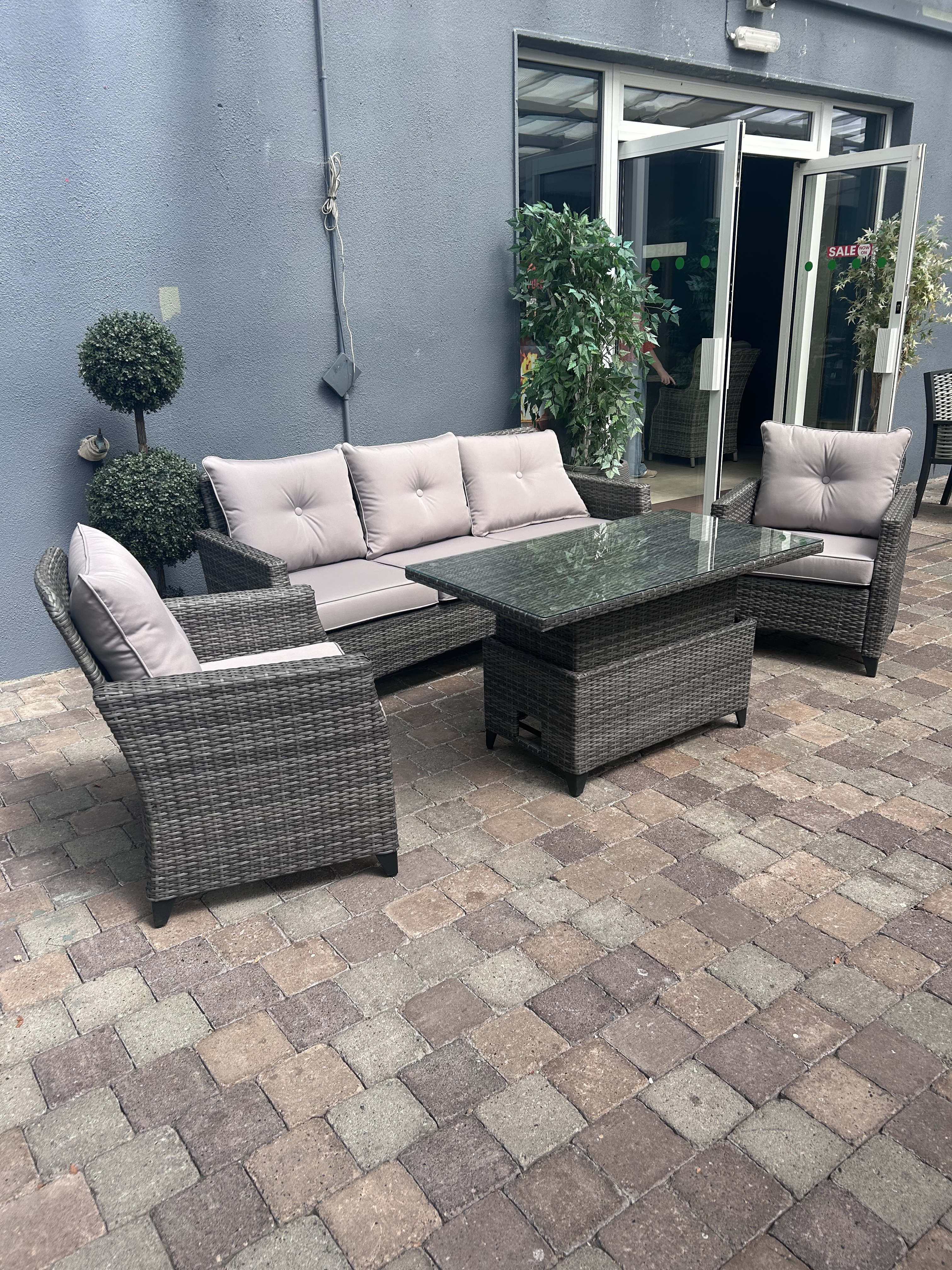 Sassari 5 Seater Sofa Set - Clearance