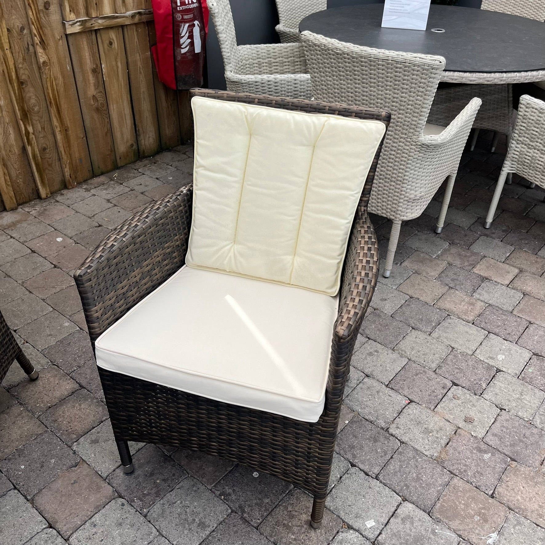 Lyon/Gardenia 4-Seater Dining Set  - Clearance