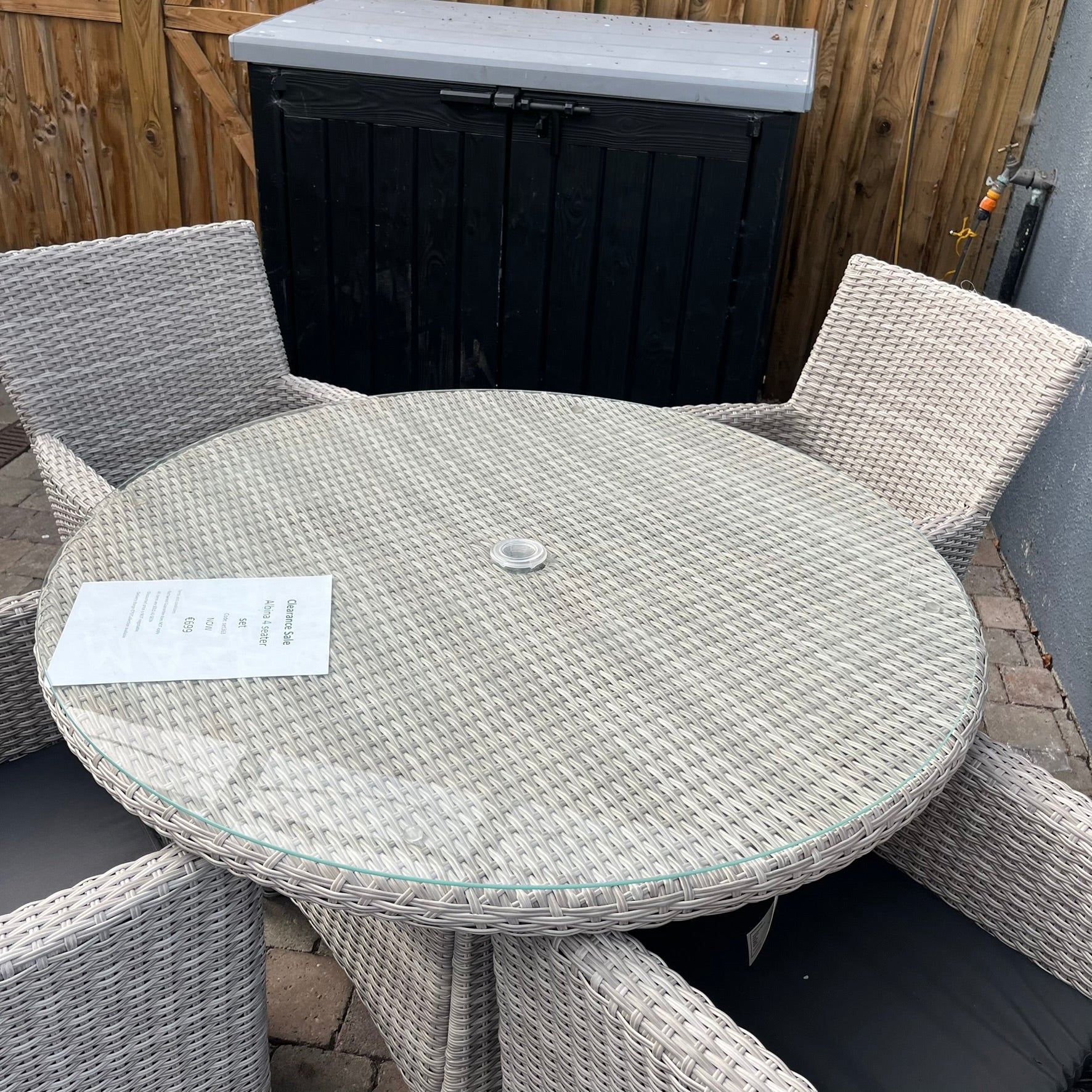 Albina 4-Seater Set - Clearance