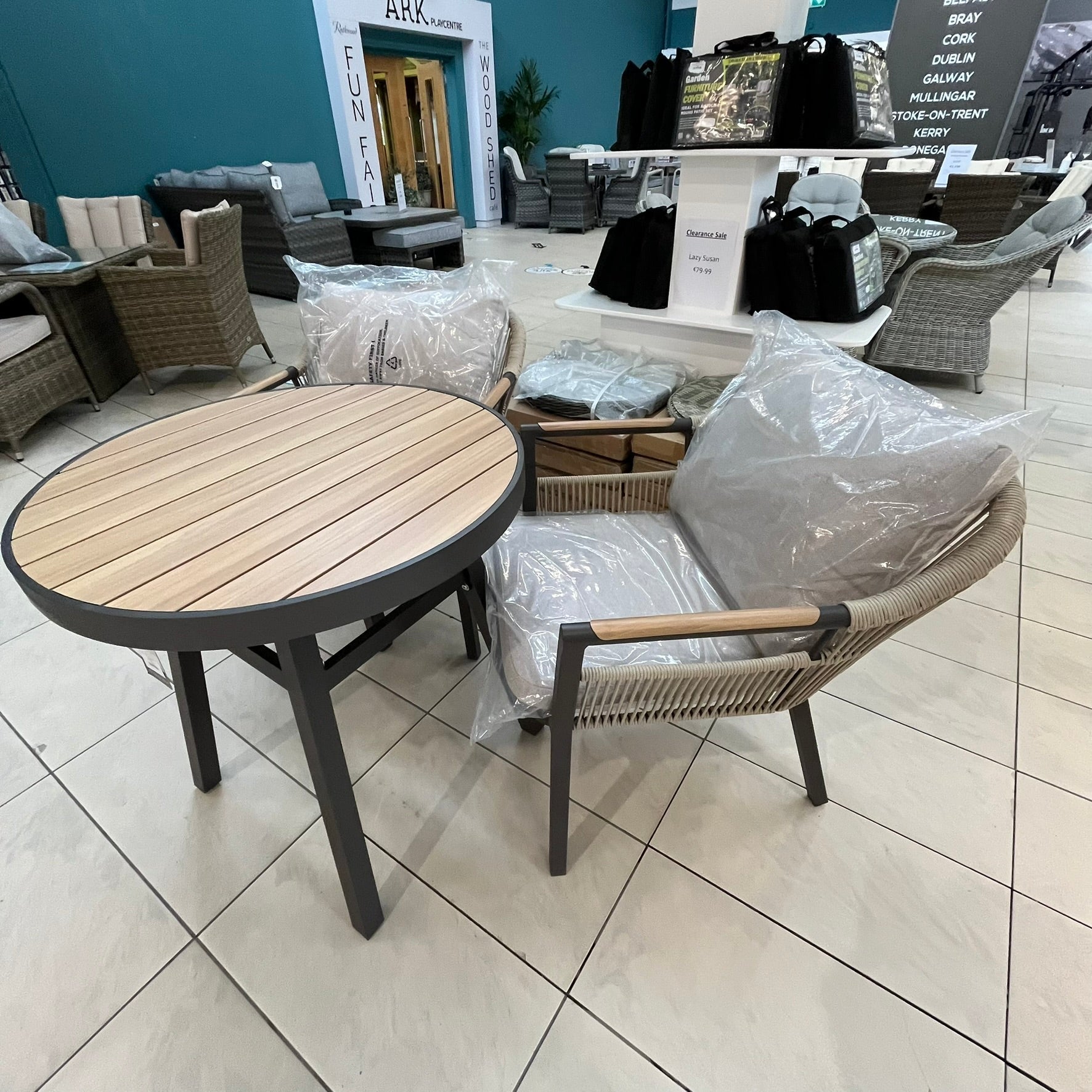 Bali Alu Bistro Set - Clearance