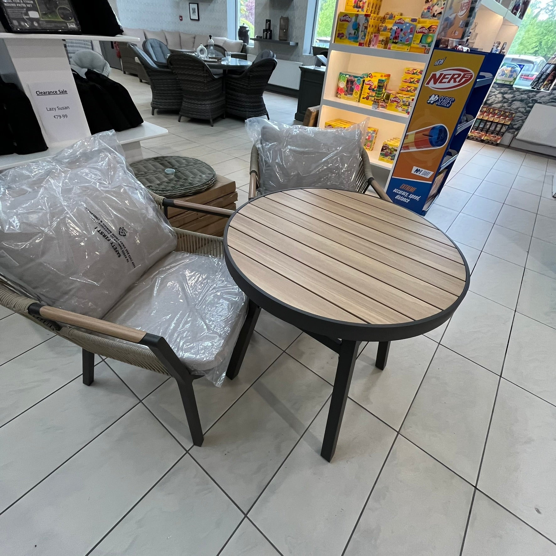 Bali Alu Bistro Set - Clearance