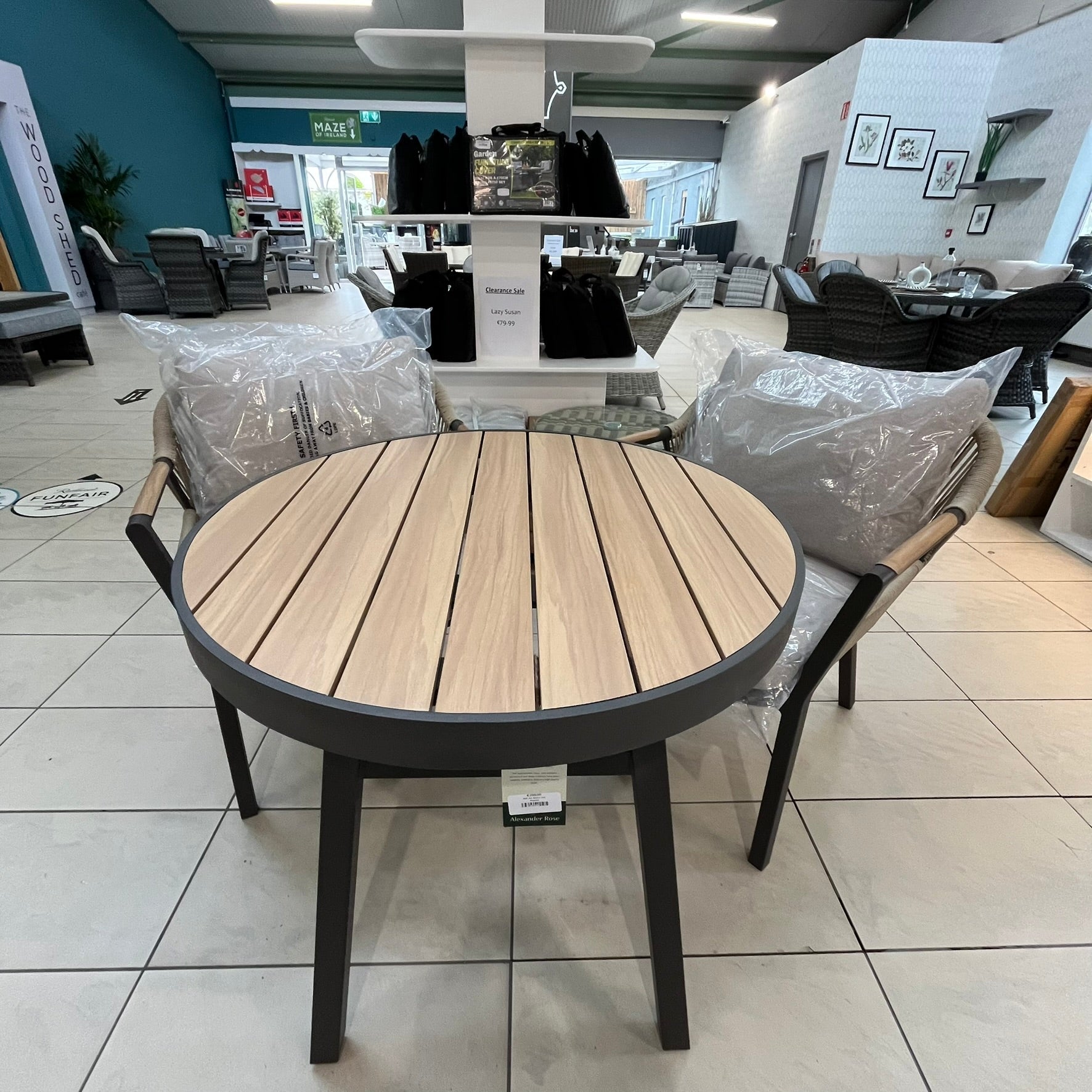 Bali Alu Bistro Set - Clearance