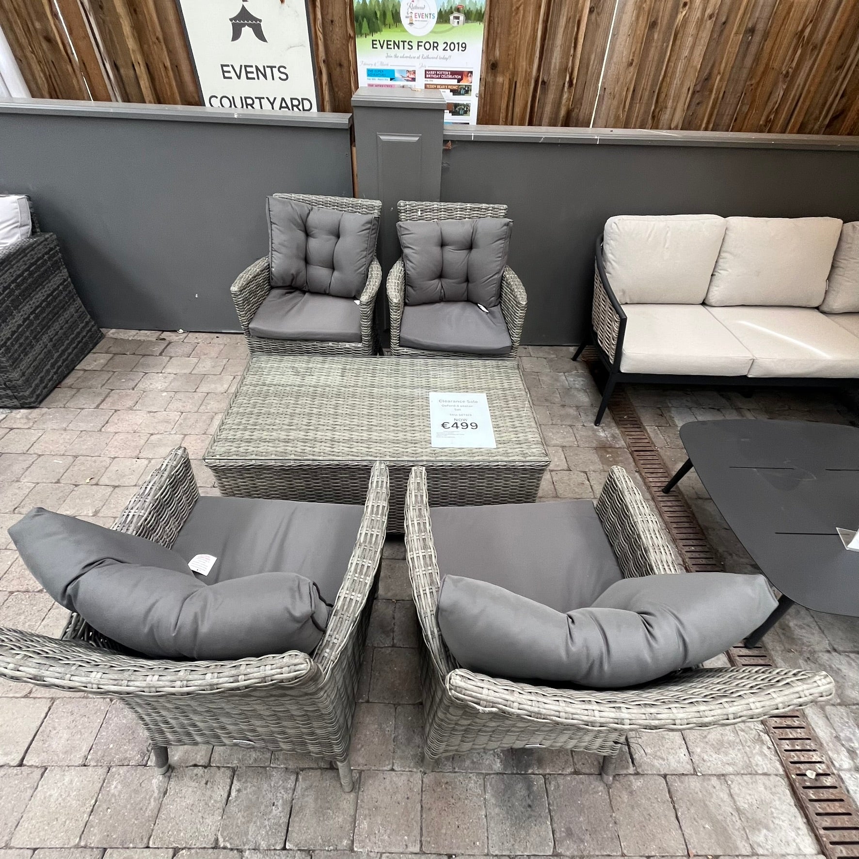 Oxford 4 Seater Coffee Set