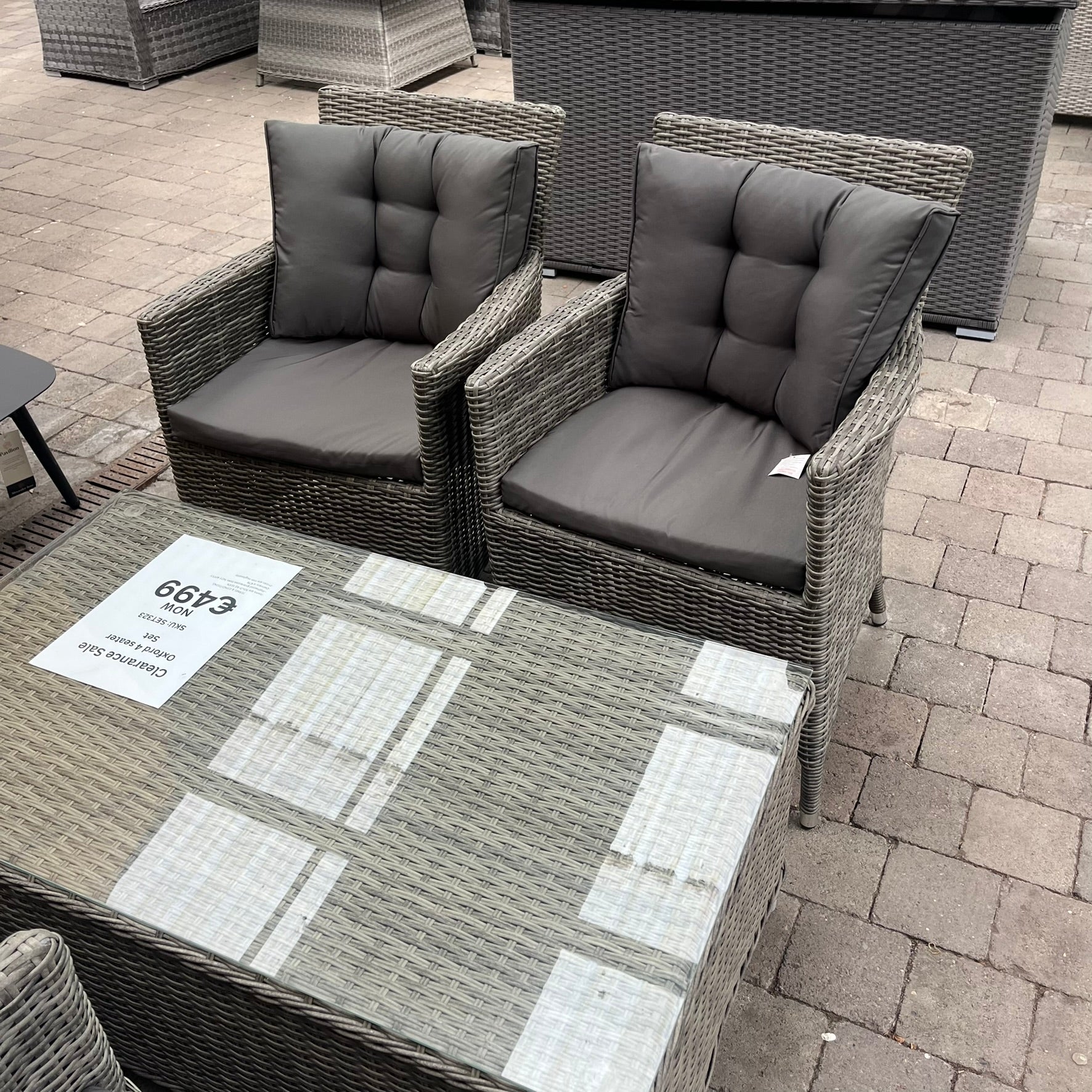 Oxford 4 Seater Coffee Set