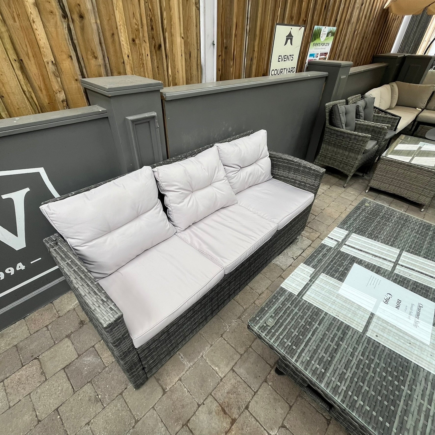Sassari Sofa Set - Clearance