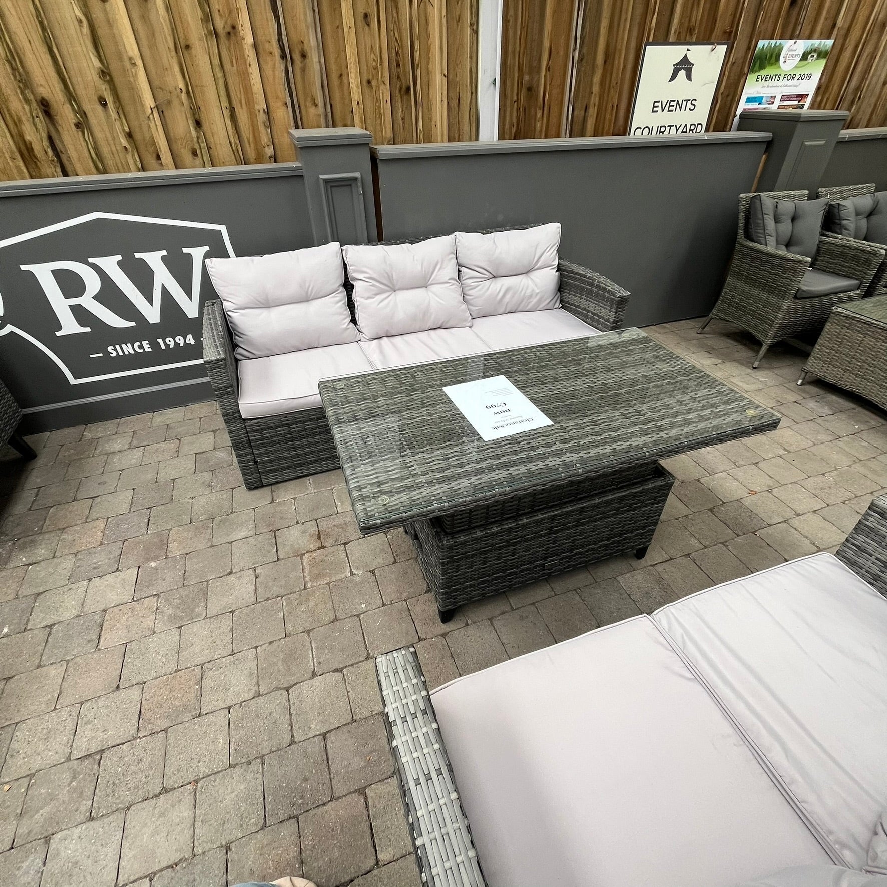 Sassari Sofa Set - Clearance